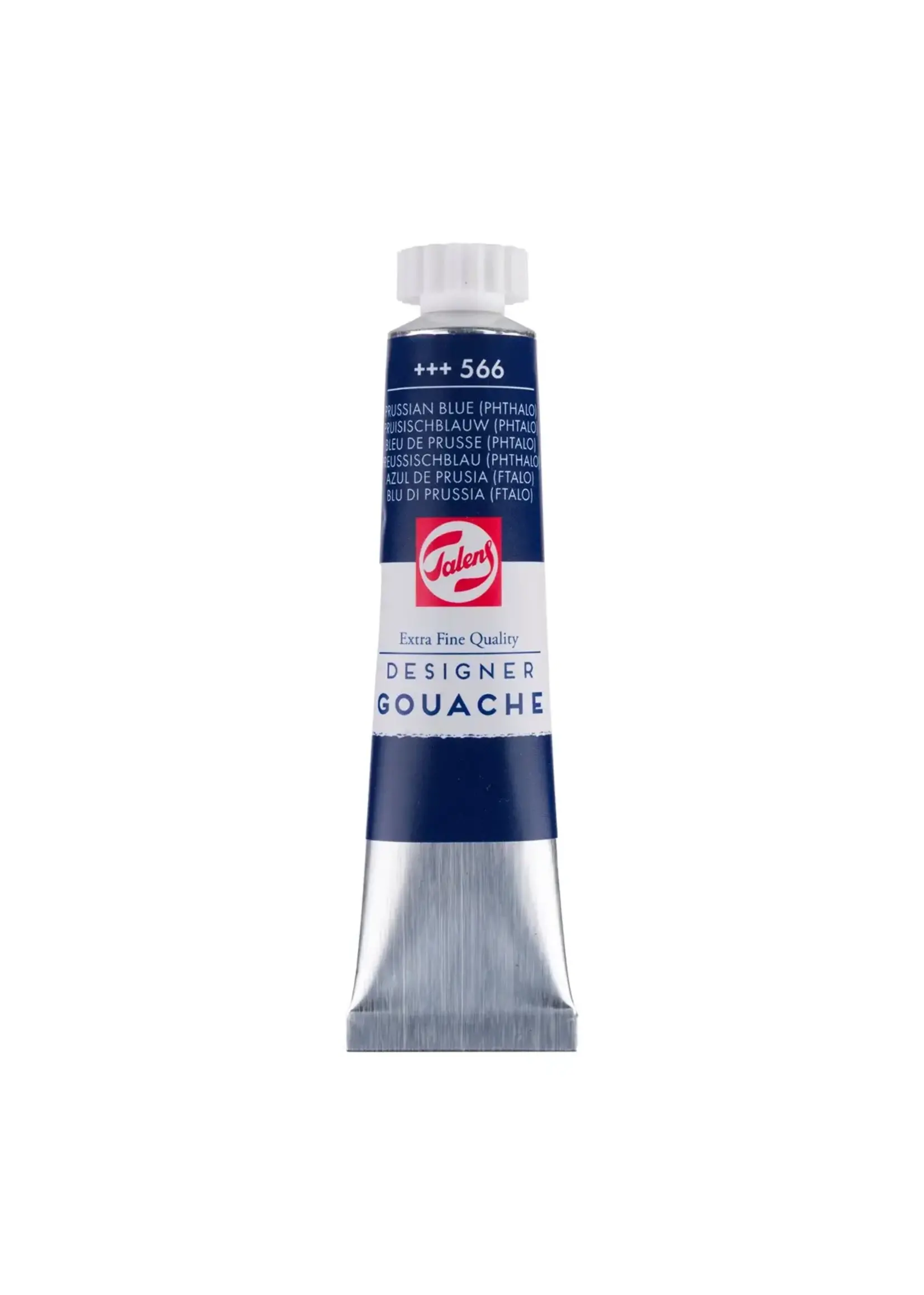 Talens Talens Gouache Extra Fine Quality Tube 20 ml Pruisischblauw (Phtalo) 566