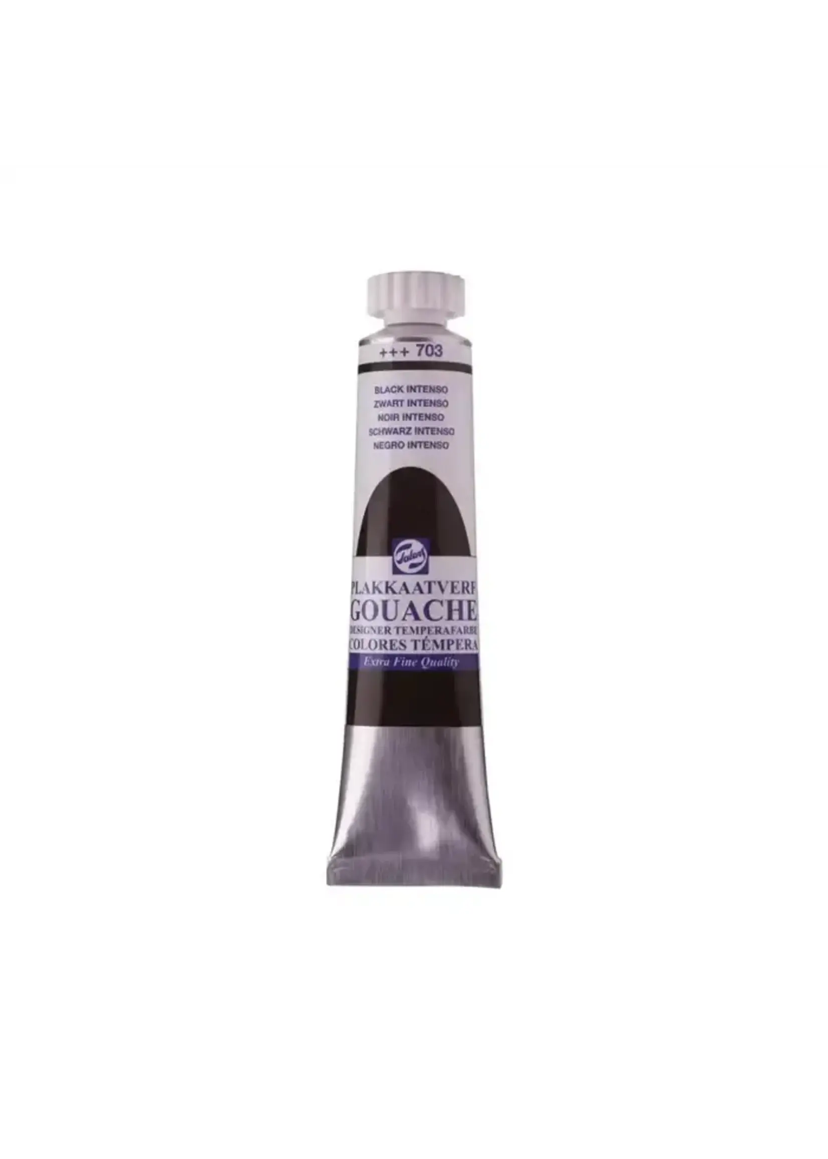 Talens Talens Gouache Extra Fine Quality Tube 20 ml Zwart Intenso 703