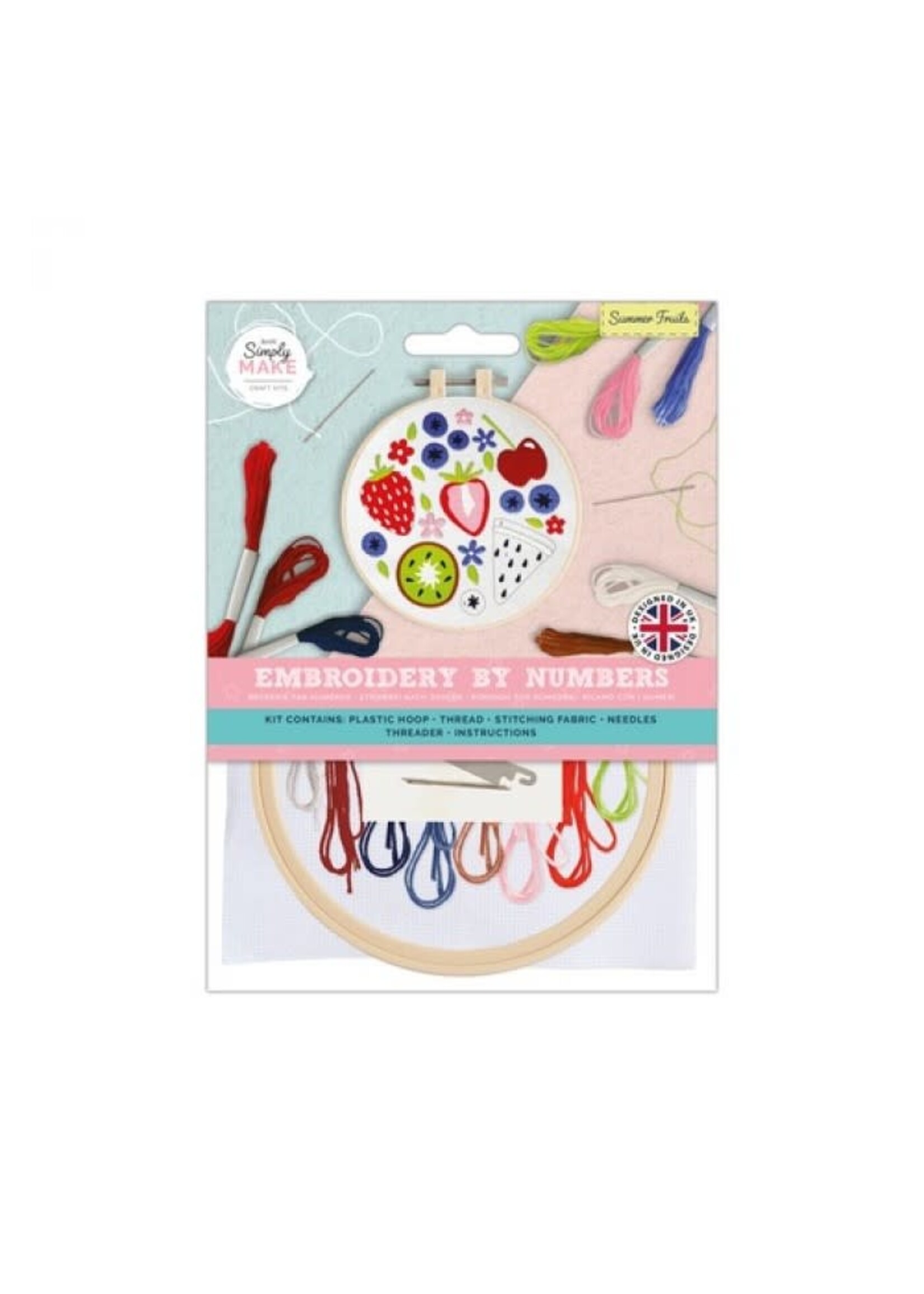 Simple Make Simply Make Borduurpakket Zomerfruit