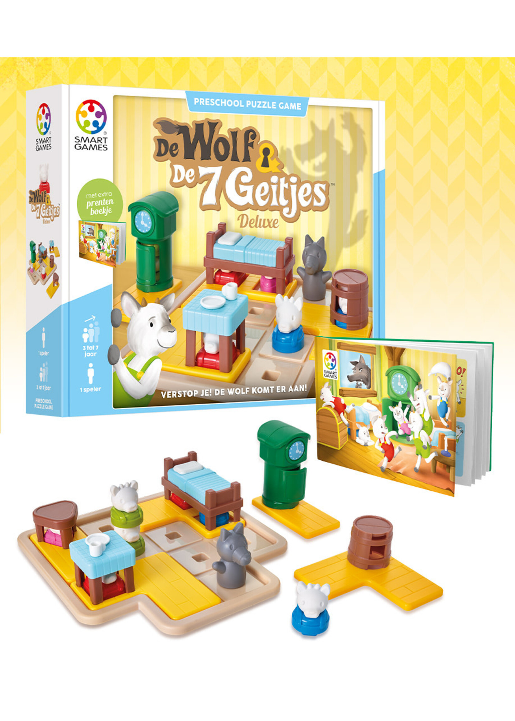 SmartGames SmartGames De Wolf en de 7 Geitjes