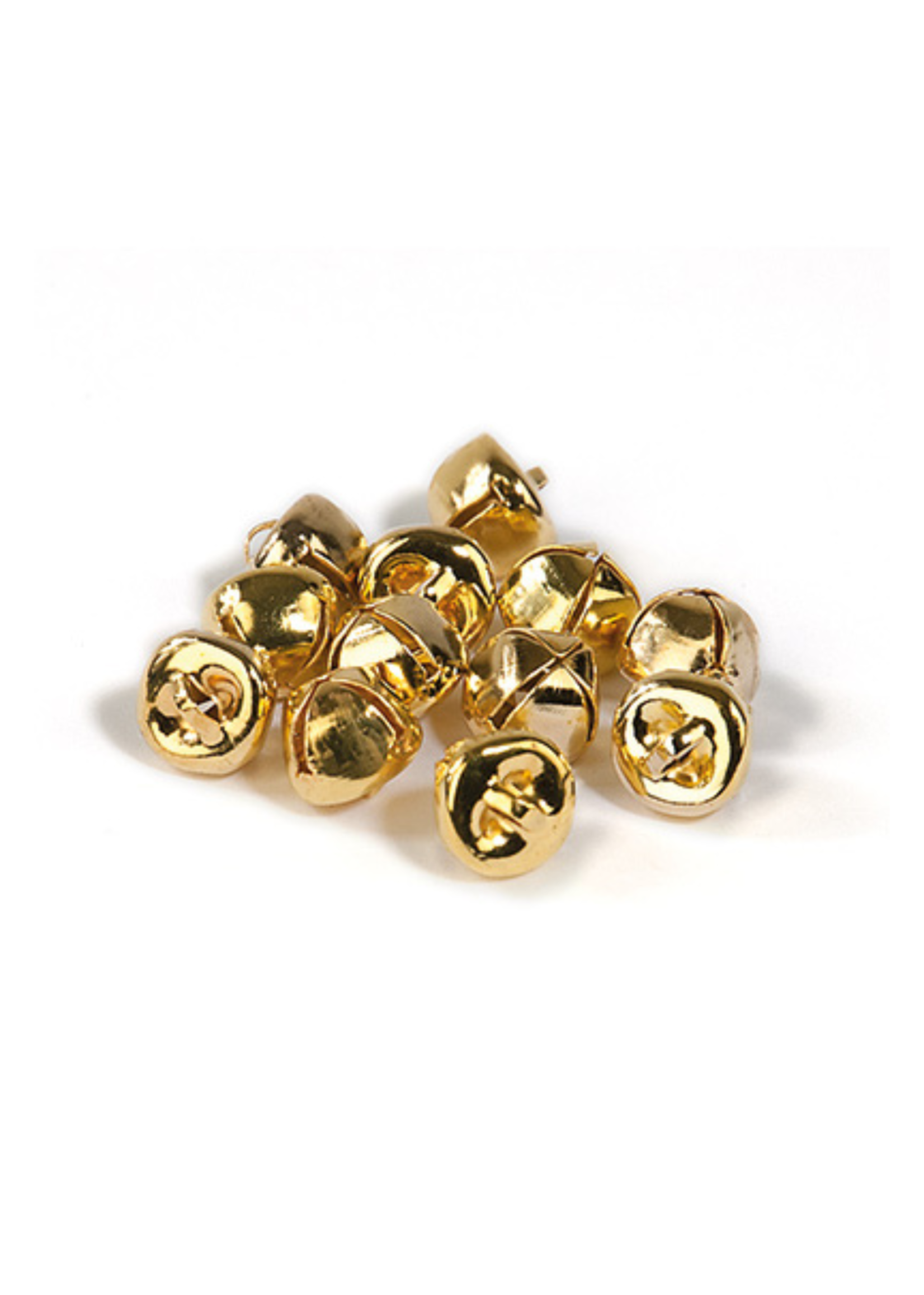 Hobby & crafting Fun Kerst bellen 12 mm goud