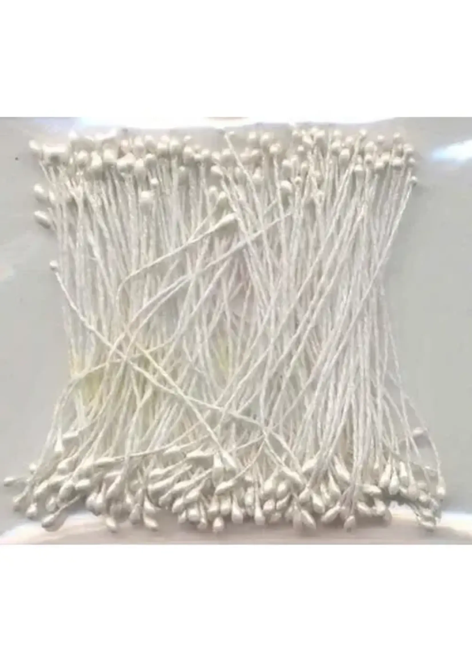 Hobby & crafting Fun Meeldraden 1mm Wit