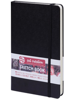 Talens Talens Art Creation Schetsboek 13 x 21 cm 140 gr, 80 vel zwart