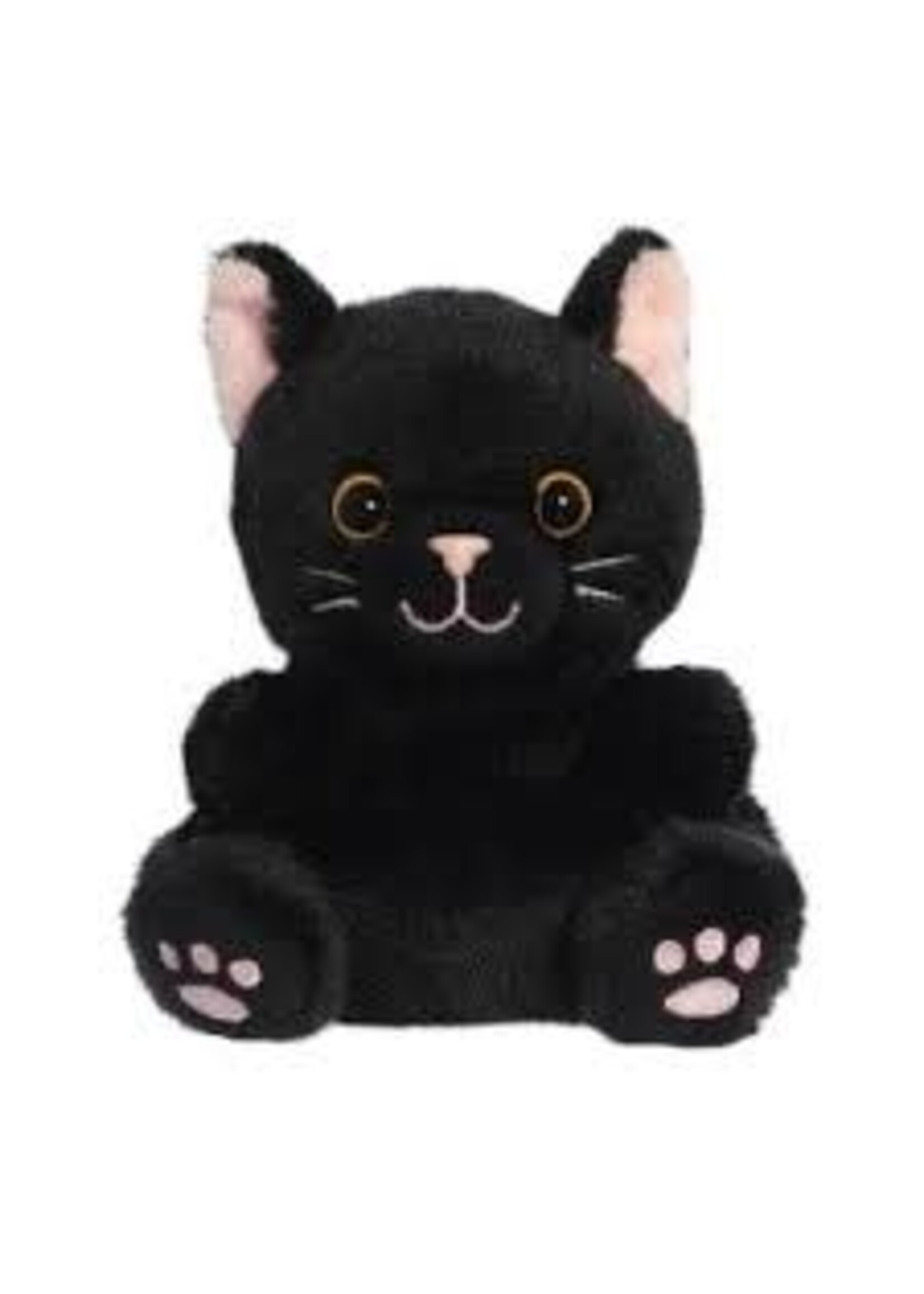 Aurora Palm Pal zwarte kat 13 cm