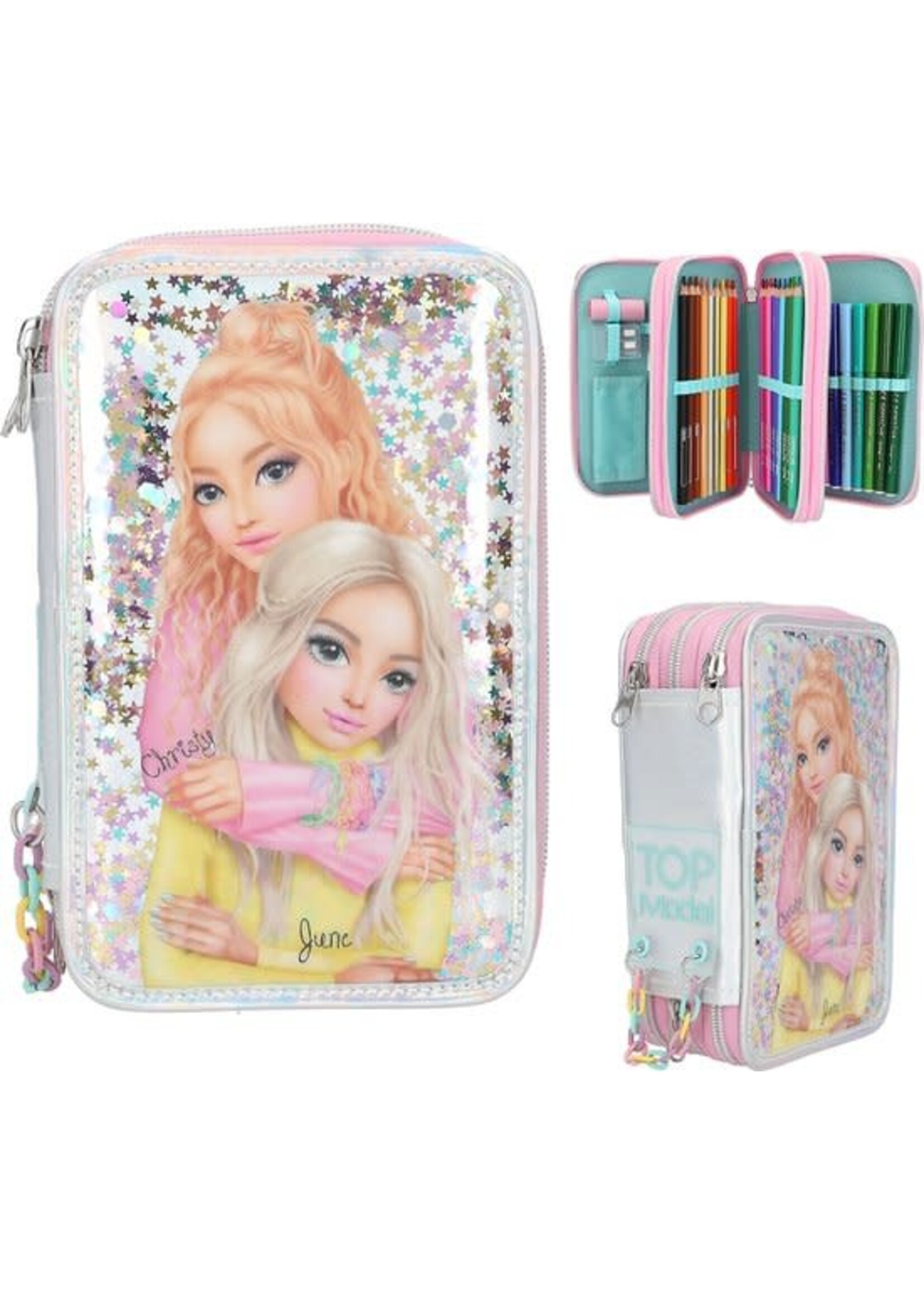 TopModel TopModel 3-vaks etui Electric