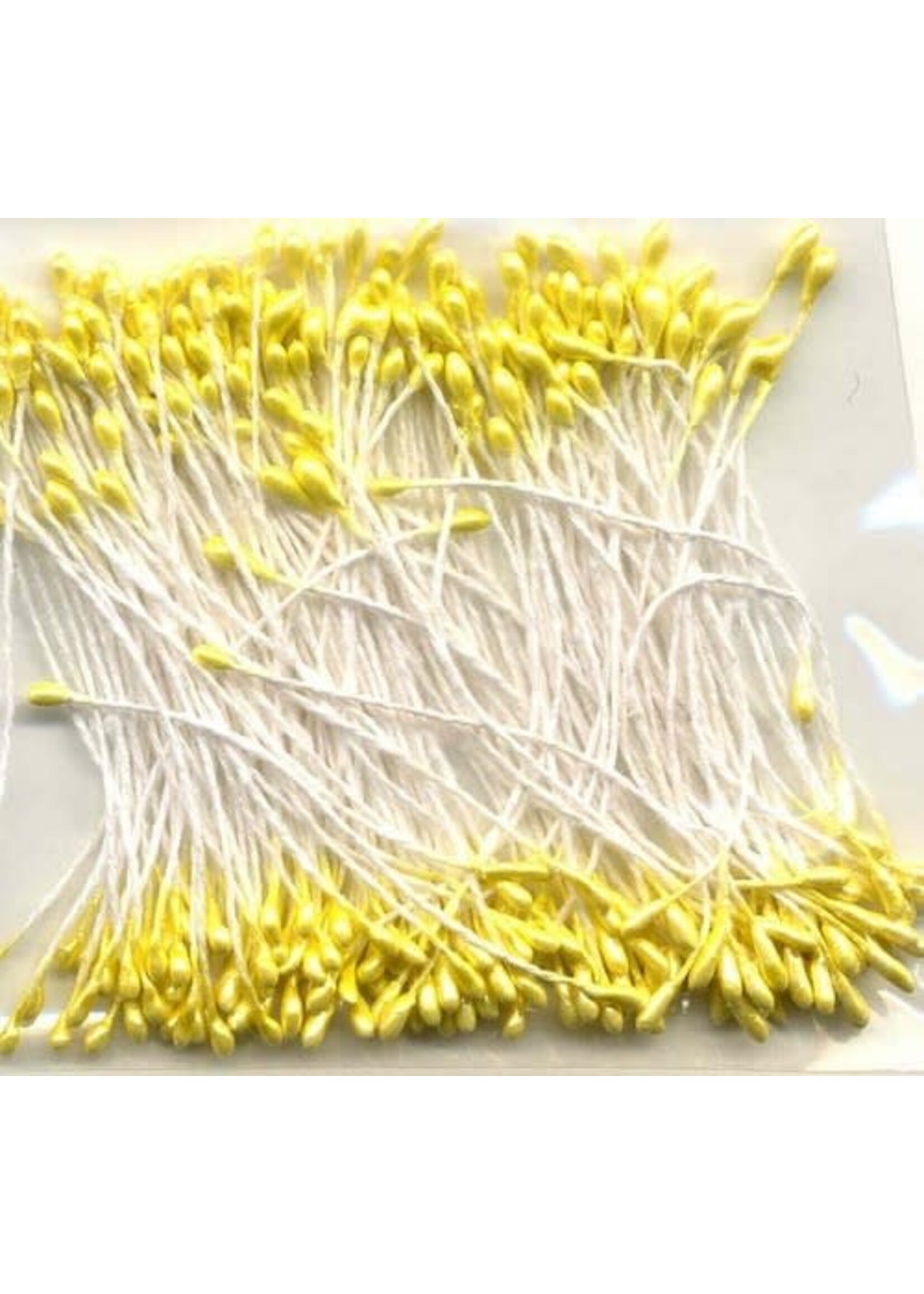 Hobby & crafting Fun 144 Meeldraadjes 1 mm Geel