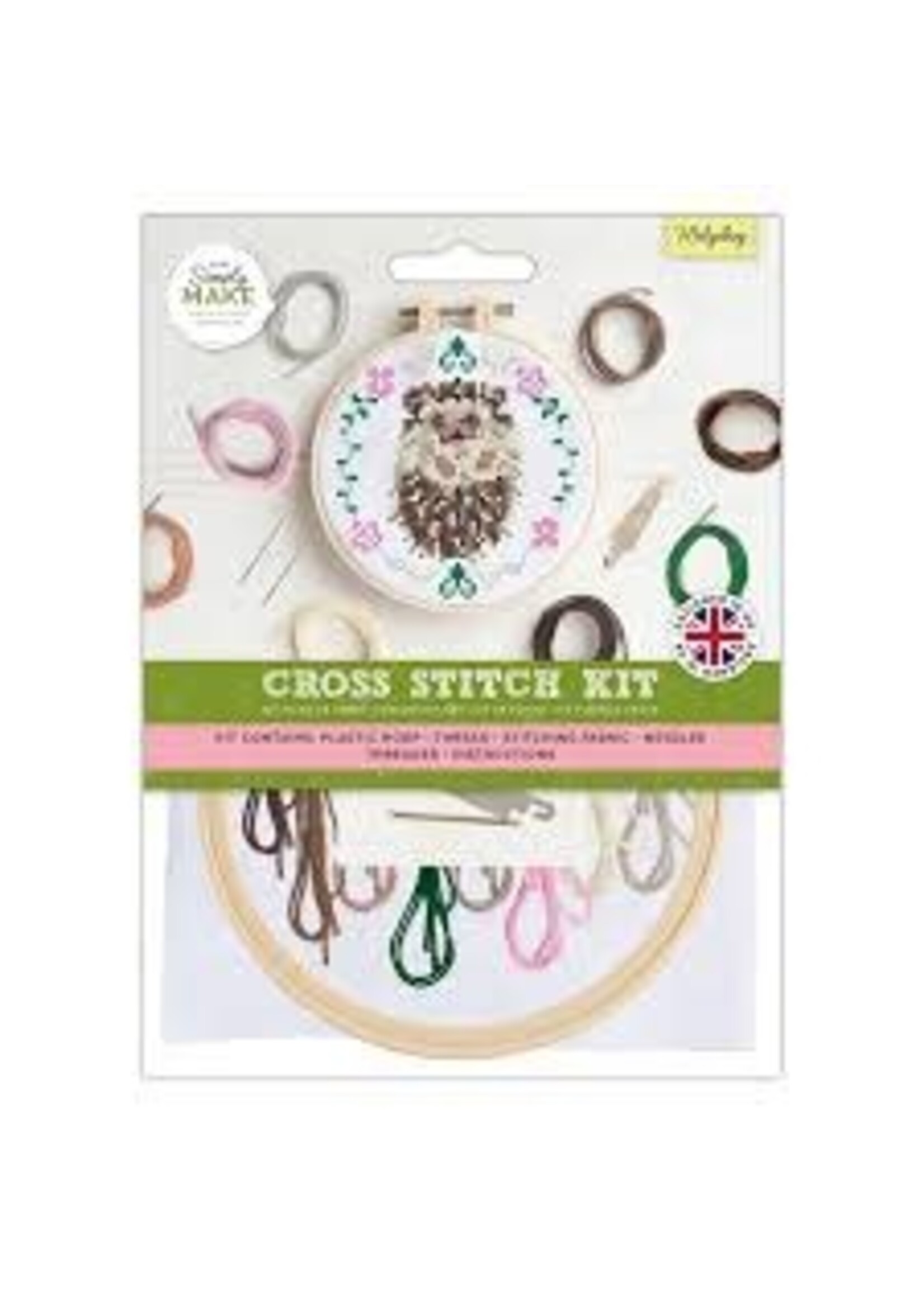 Simply make Simply Make Kruissteek Borduurpakket Egel