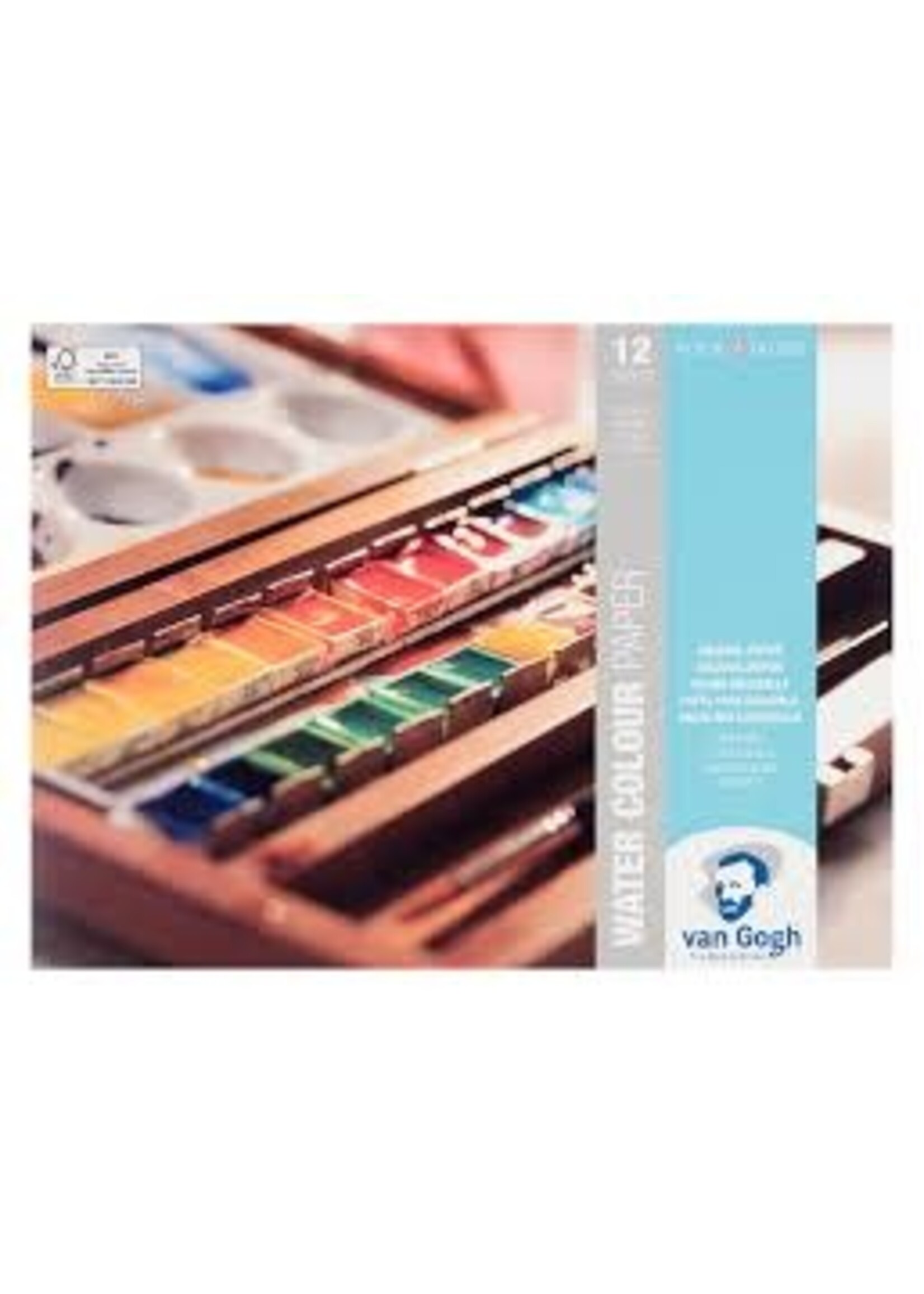 VAN GOGH Van Gogh Blok met aquarelverfpapier 12 vellen 300 g formaat 18 x 24 cm