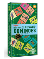 Eeboo Eeboo - Giant shiny dinosaur dominoes