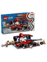 Lego Lego 60443 City F1 Pitstop Pitcrew Ferrari Auto