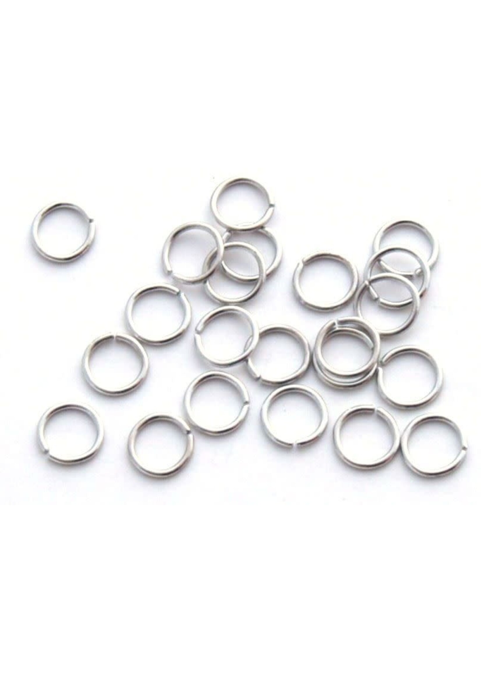 Hobby & crafting Fun Zakje splitringetjes enkel (20) zkl