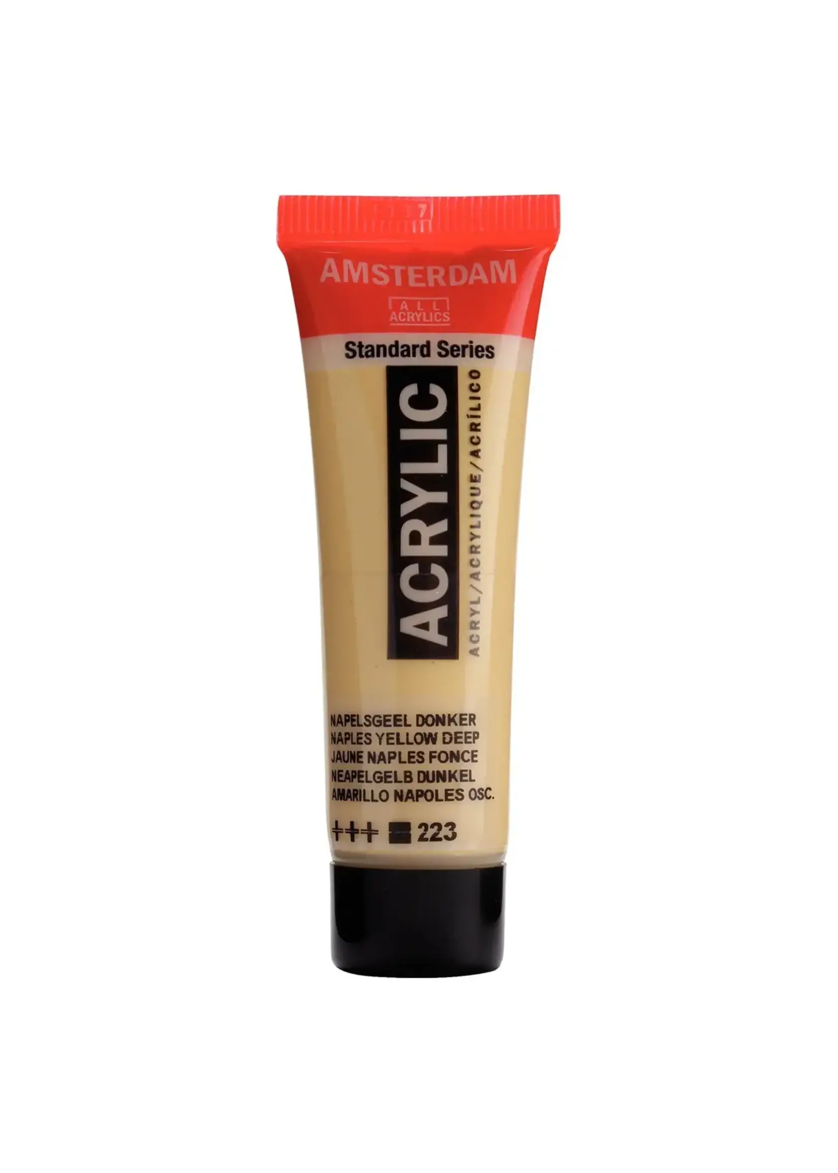 Talens Amsterdam Amsterdam Standard Series Acrylverf Tube 20 ml Napelsgeel Donker 223