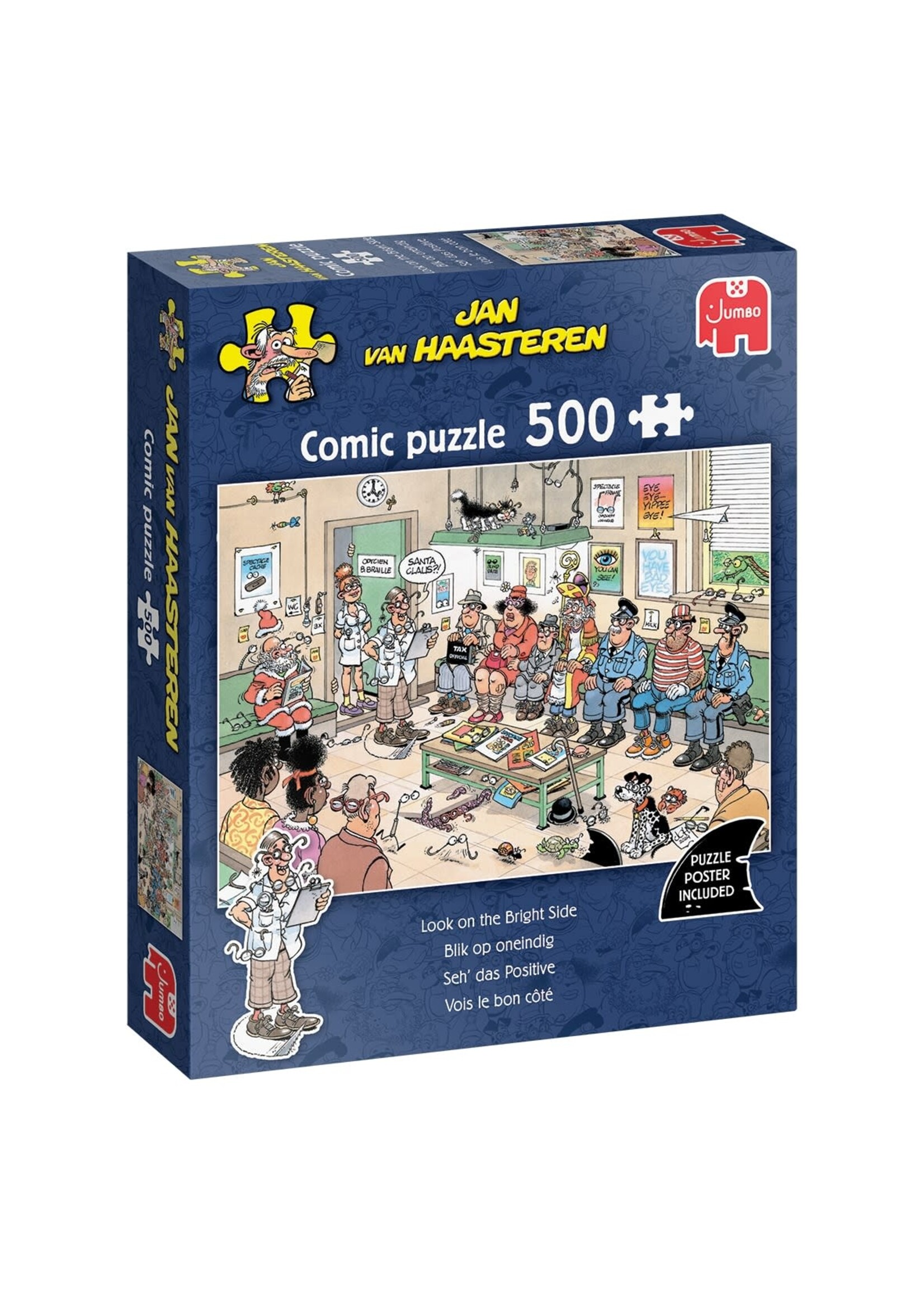 Jumbo Jumbo Jan van Haasteren Look on the bright side (500 stukjes)