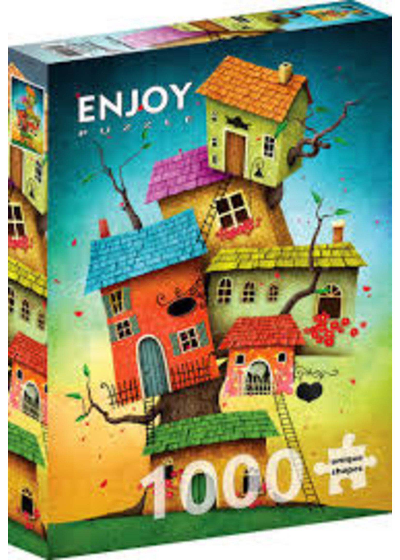 Enjoy Puzzle Enjoy Fairy Tale Houses (1000)