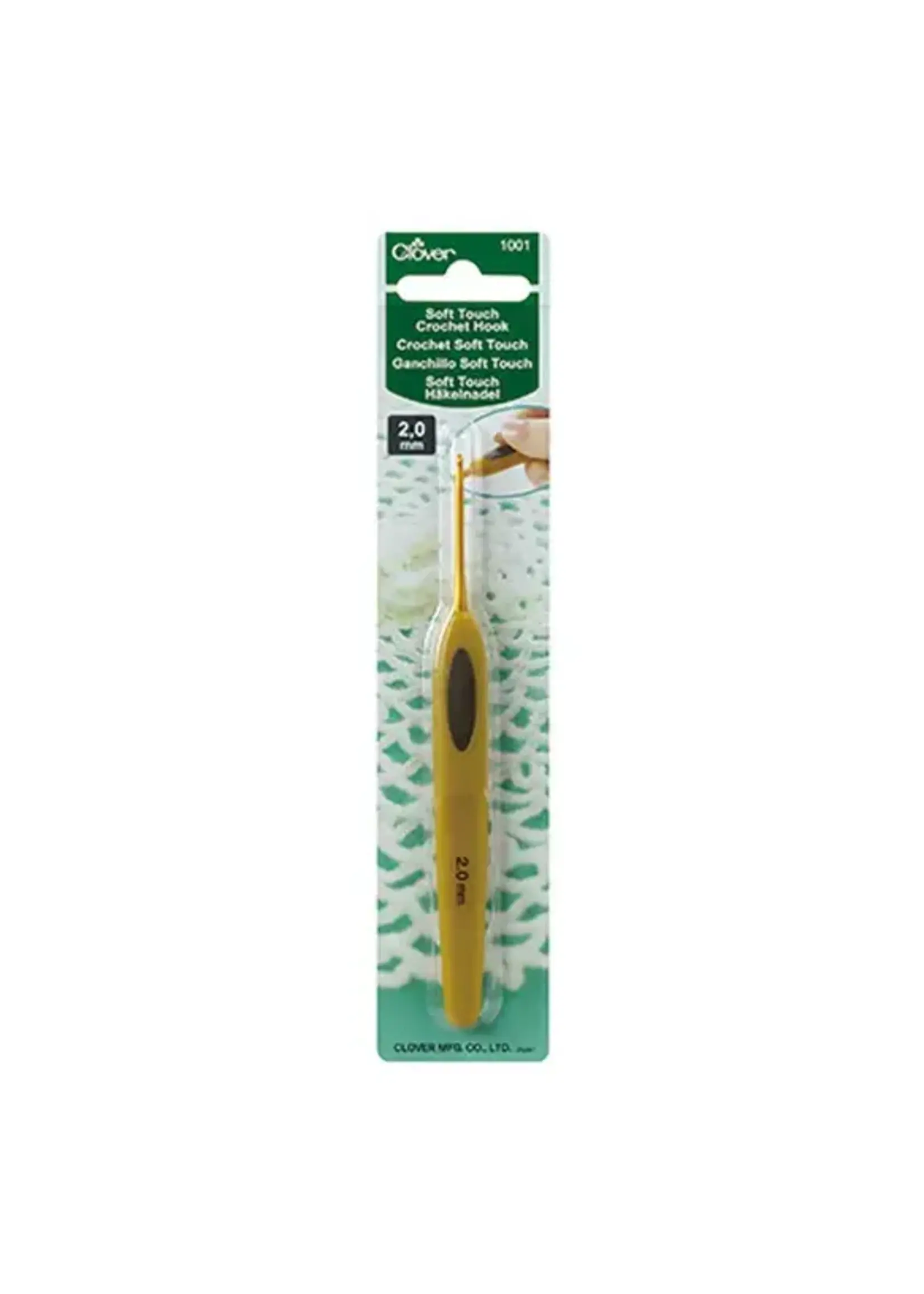 clover Clover Softgrip haaknaald 3.50mm