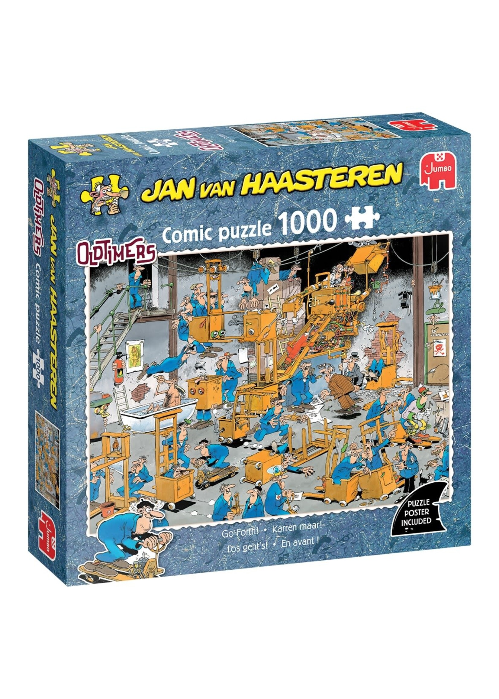Jumbo Oldtimers Karren Maar! – Jan van Haasteren (1000 stukjes)