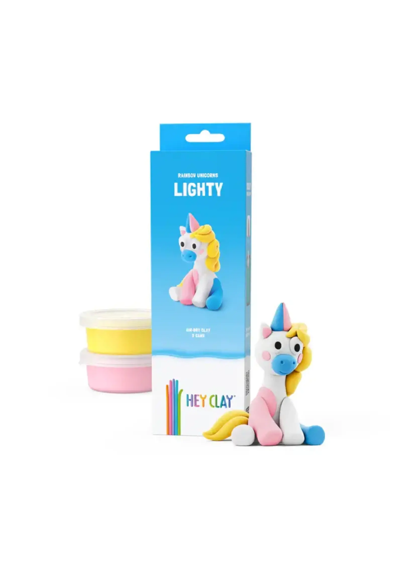 Hey Clay Hey Clay Rainbow Unicorn Lighty