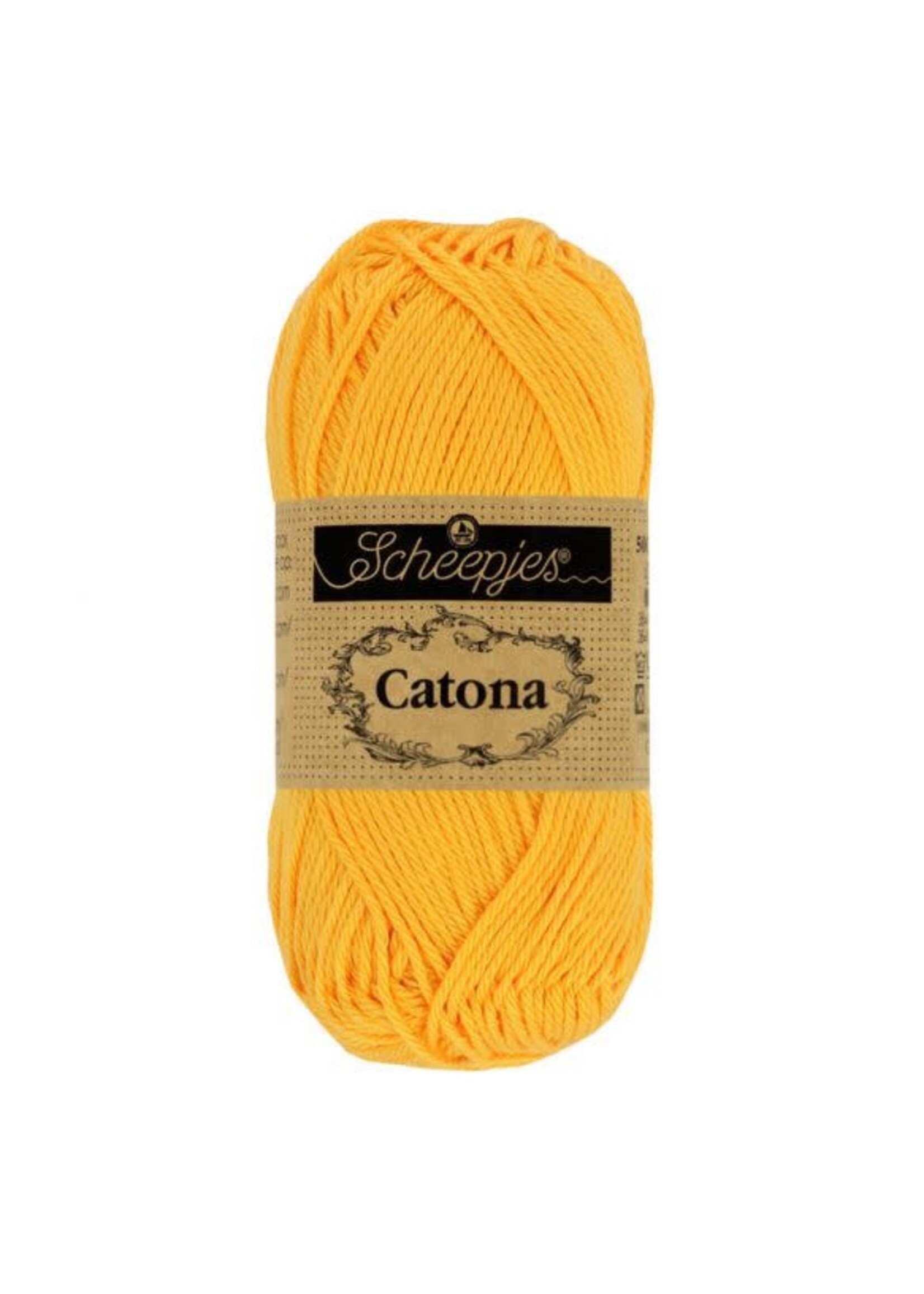 Scheepjes Scheepjes Catona 10g  - 208 Yellow Gold