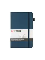 SAKURA Sakura Gelijnd Harde Kaft Notitieboek Groot Donker Indigo