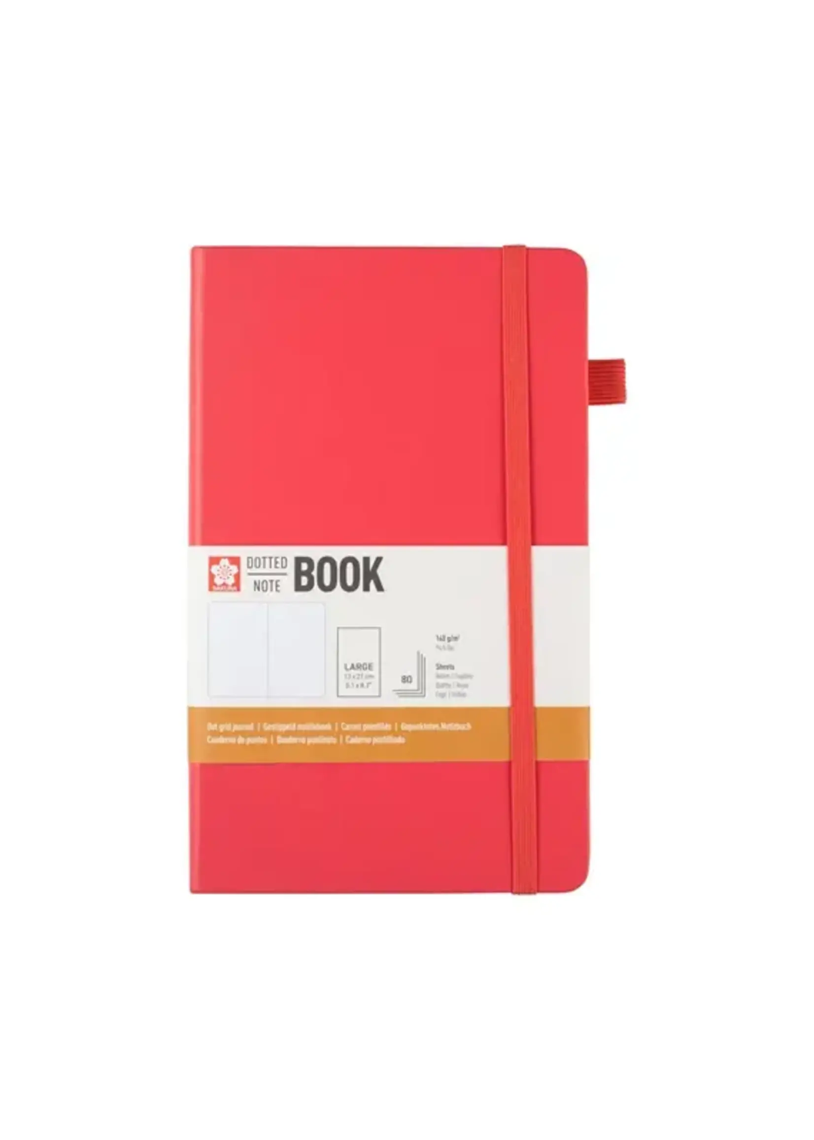 SAKURA Sakura gestippeld Harde Kaft Notitieboek Groot Pruimbloesem