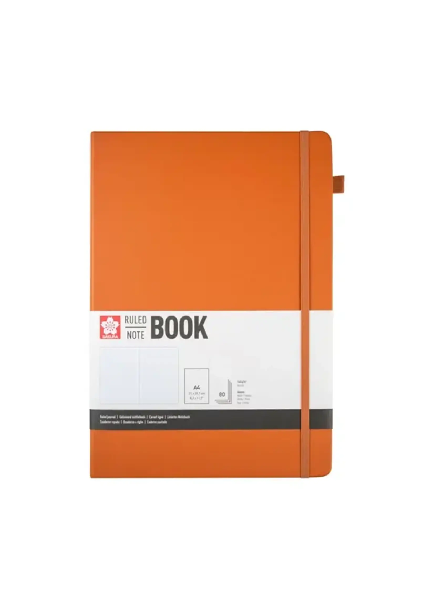 SAKURA Sakura Gelijnd Harde Kaft Notitieboek A4 Amber