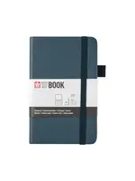 SAKURA Sakura gelijnd harde kaft notitieboek pocket Donker Indigo