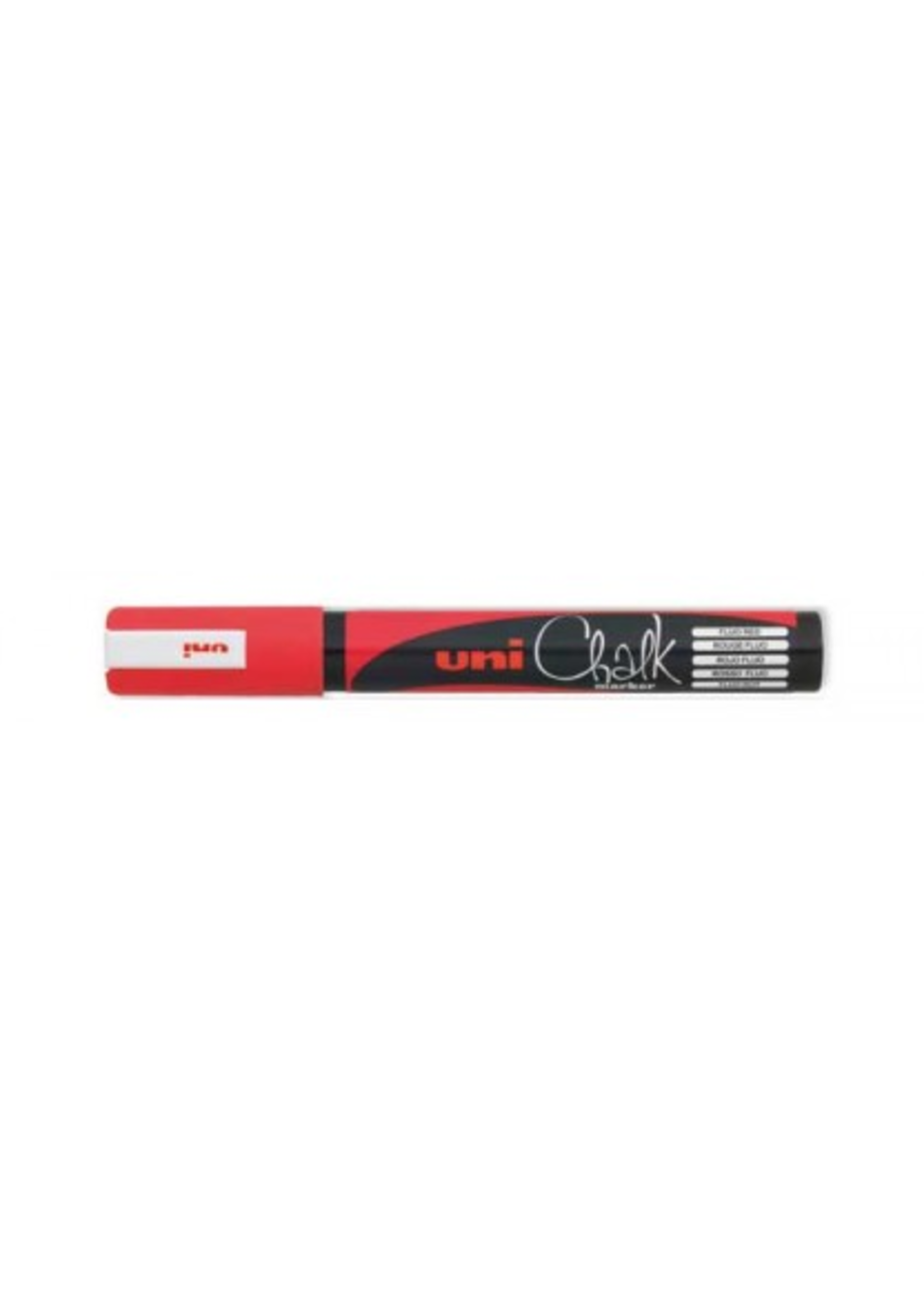 Uni Uni Chalk Marker 5M Rood