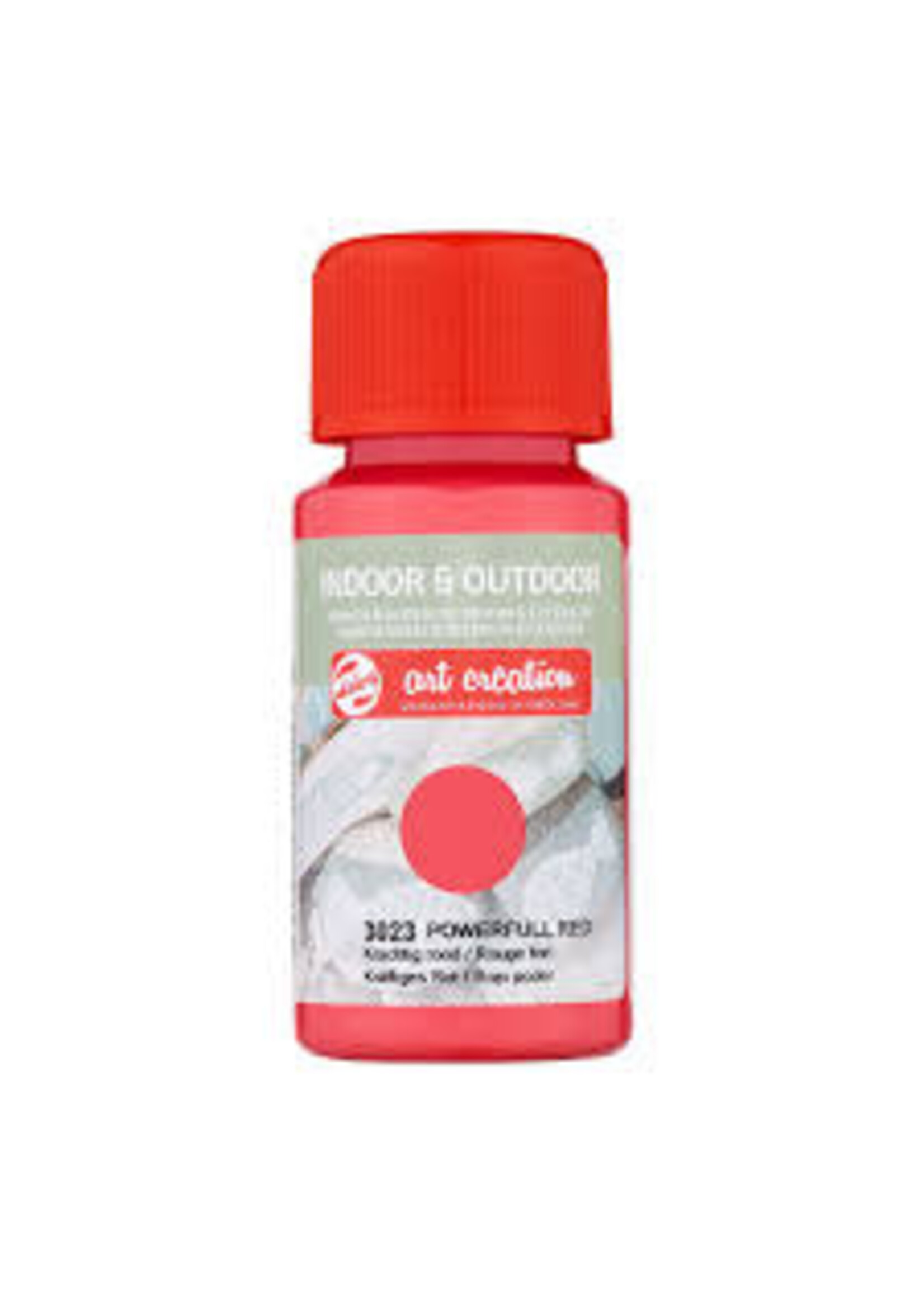 Talens Talens Art Creation Binnen & Buiten Fles 50 ml Krachtig Rood 3023