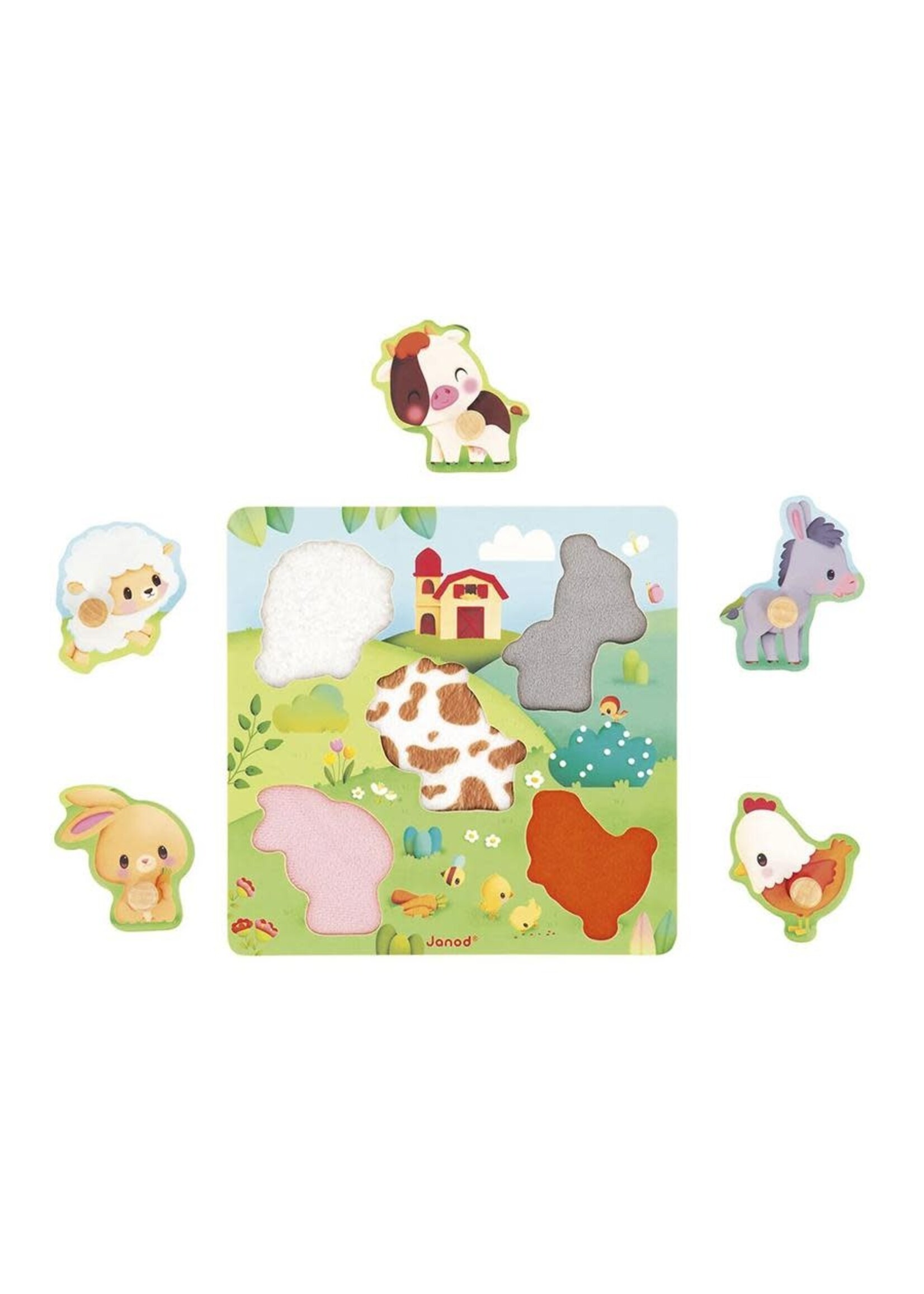 Janod Janod Voelpuzzel Boerderij