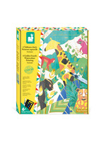 Janod Janod Dieren verven met een goude rand