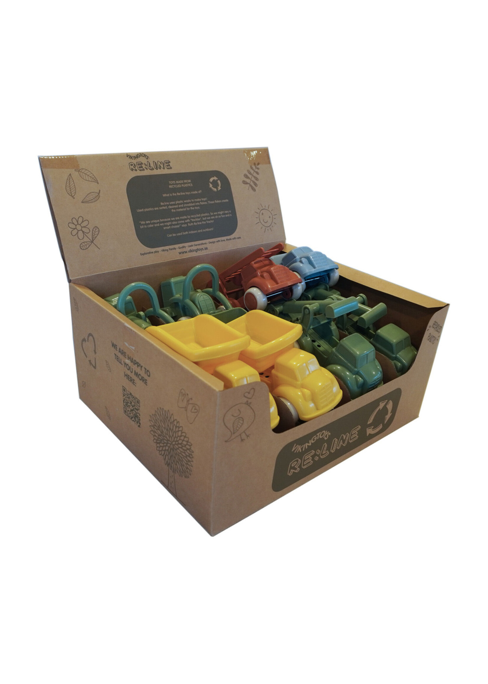 Vikingtoys Viking RE:LINE Vrachtwagen assorti. prijs per stuk