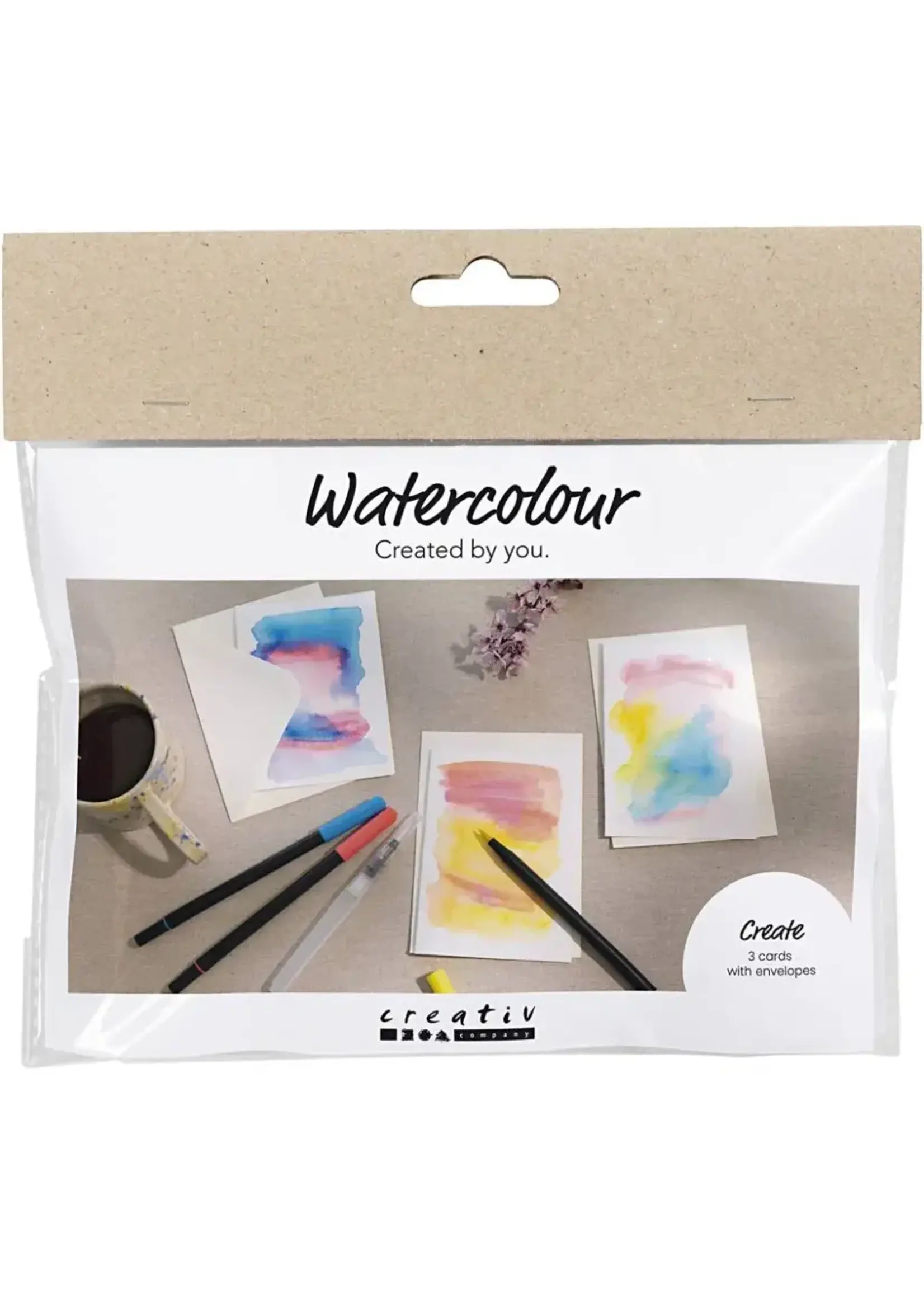 CChobby Aquarel ansichtkaart pakket