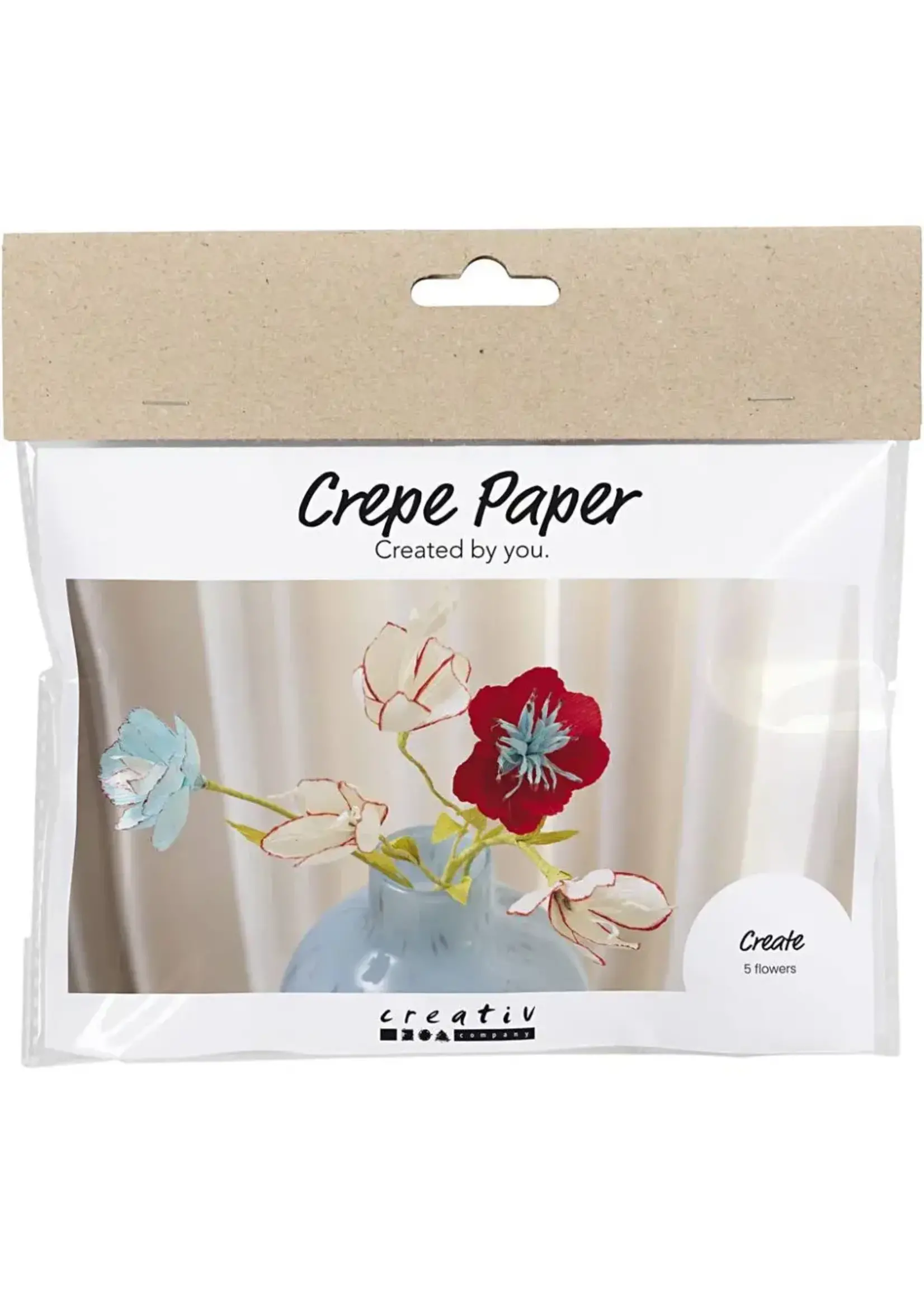 CChobby Crepe papier bloemen maken pakket
