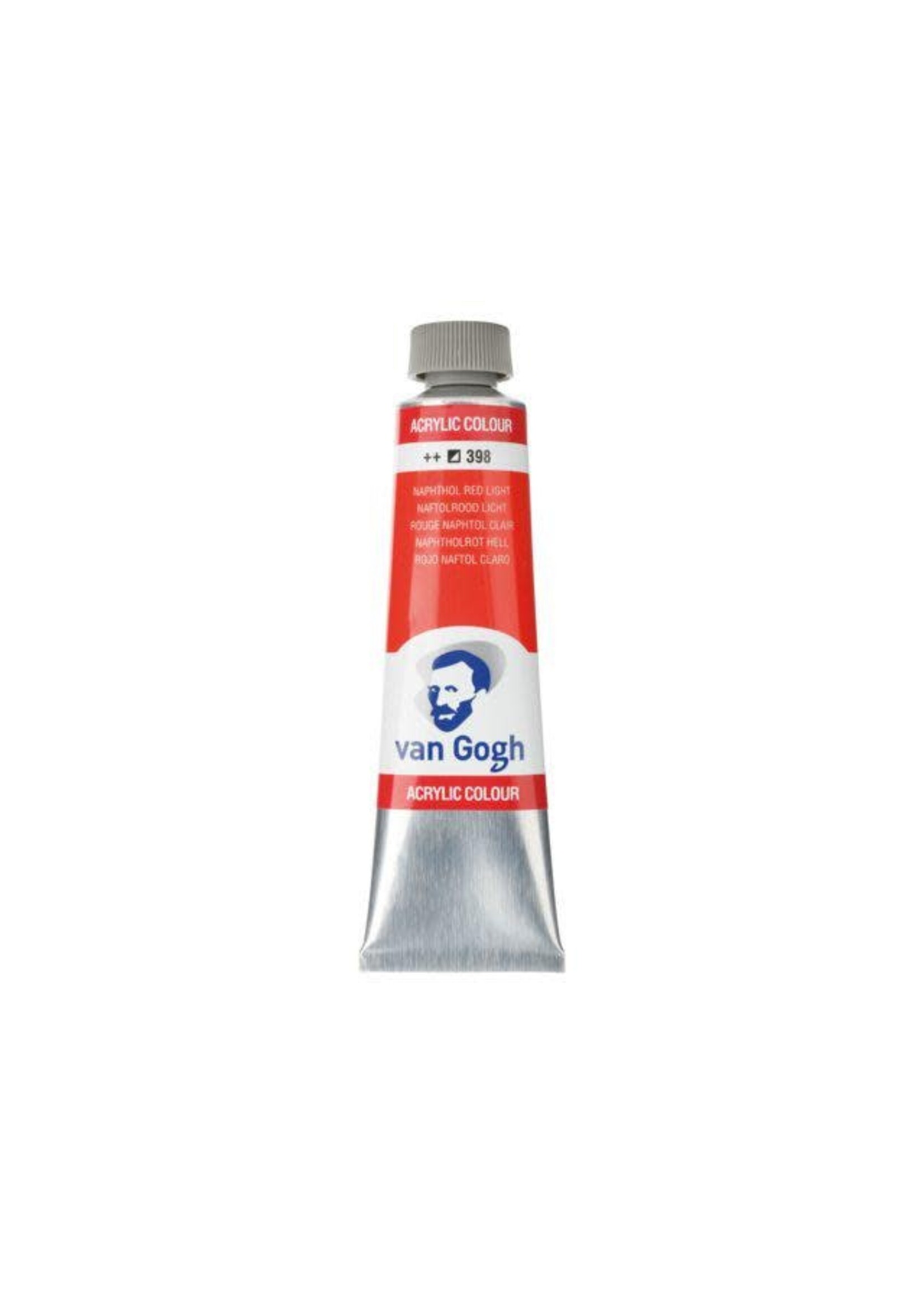 VAN GOGH Van Gogh Acrylverf Tube 40 ml Naftolrood Licht 398