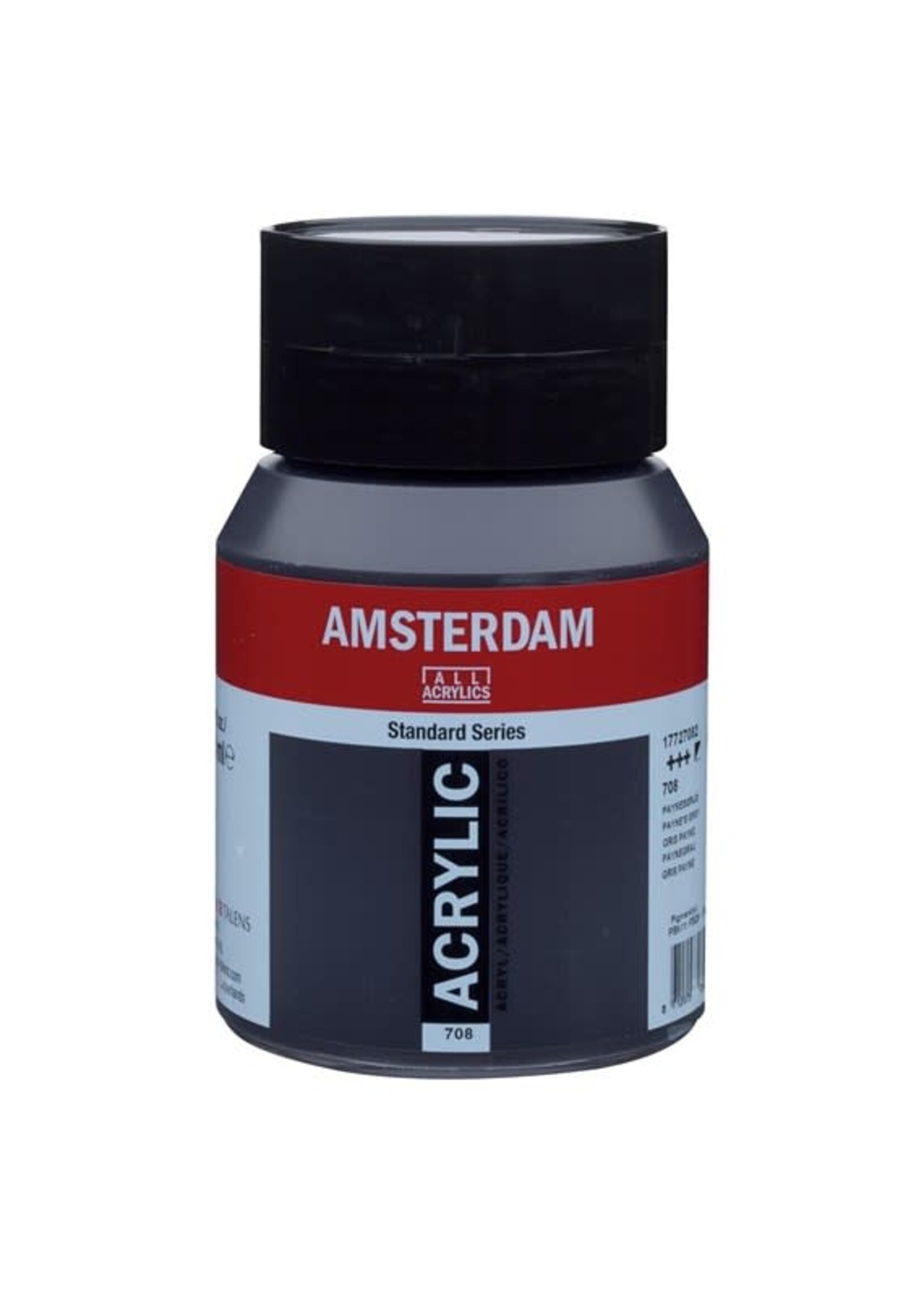 Talens Amsterdam Amsterdam Standard Series Acrylverf Pot 500 ml Paynesgrijs 708