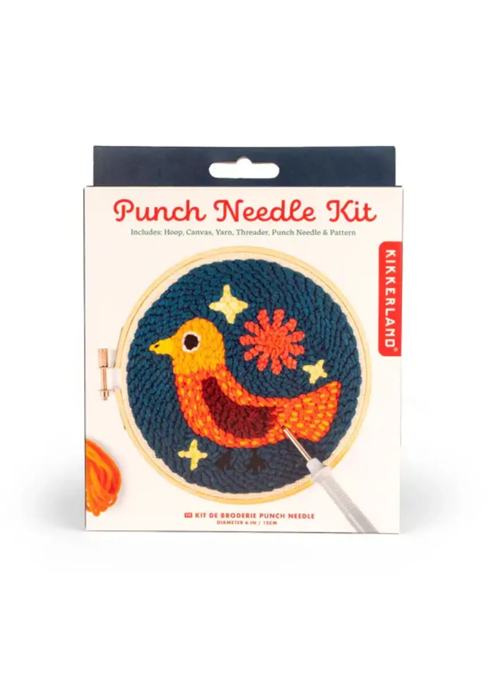 Kikkerland Kikkerland Vogel Punch Needle Set