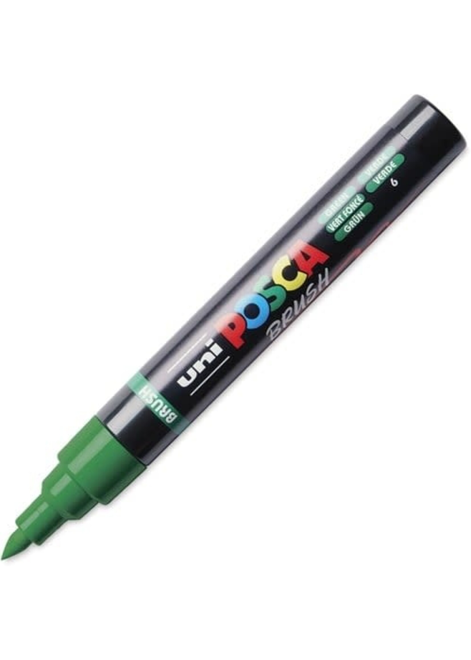 Posca Uni Posca Brushmarker 5M Groen