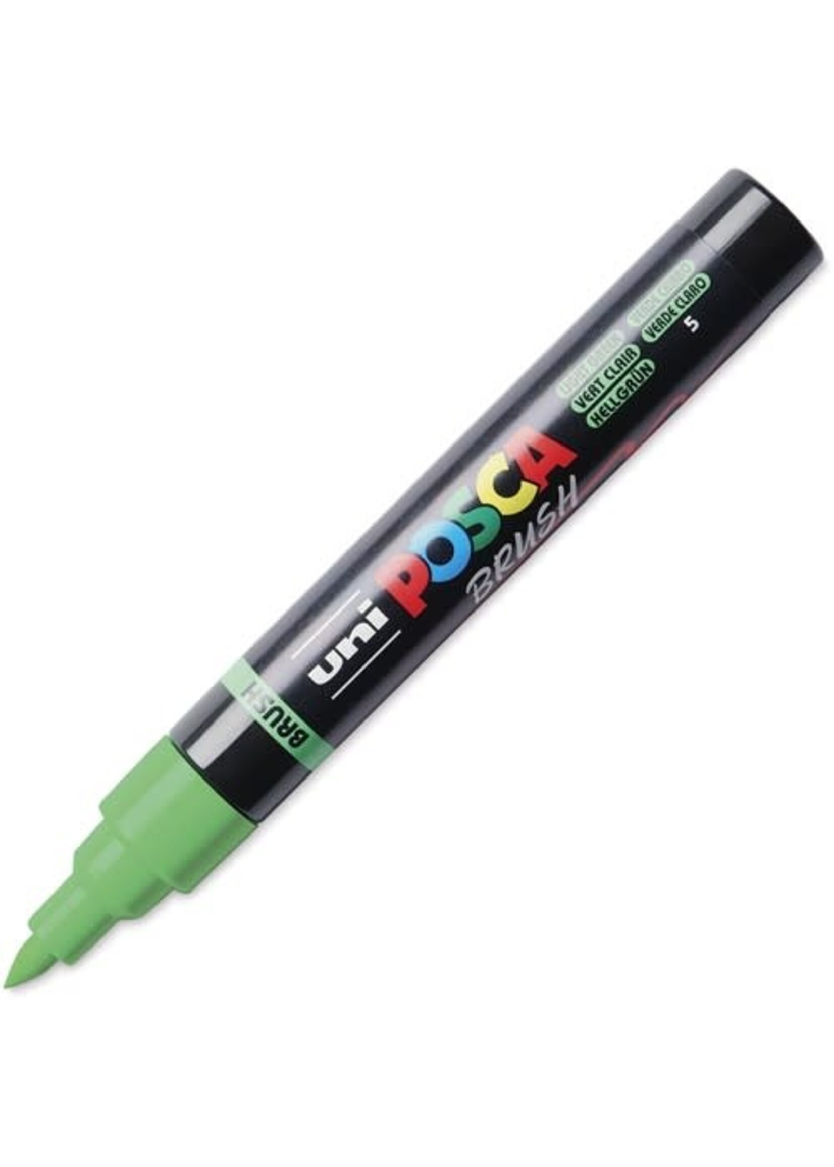 Posca Uni Posca Brushmarker 5M Lichtgroen