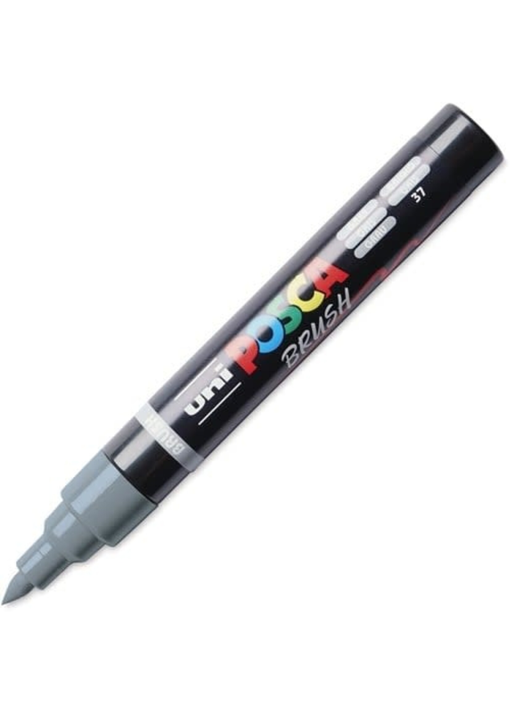 Posca Uni Posca Brushmarker 5M Grijs