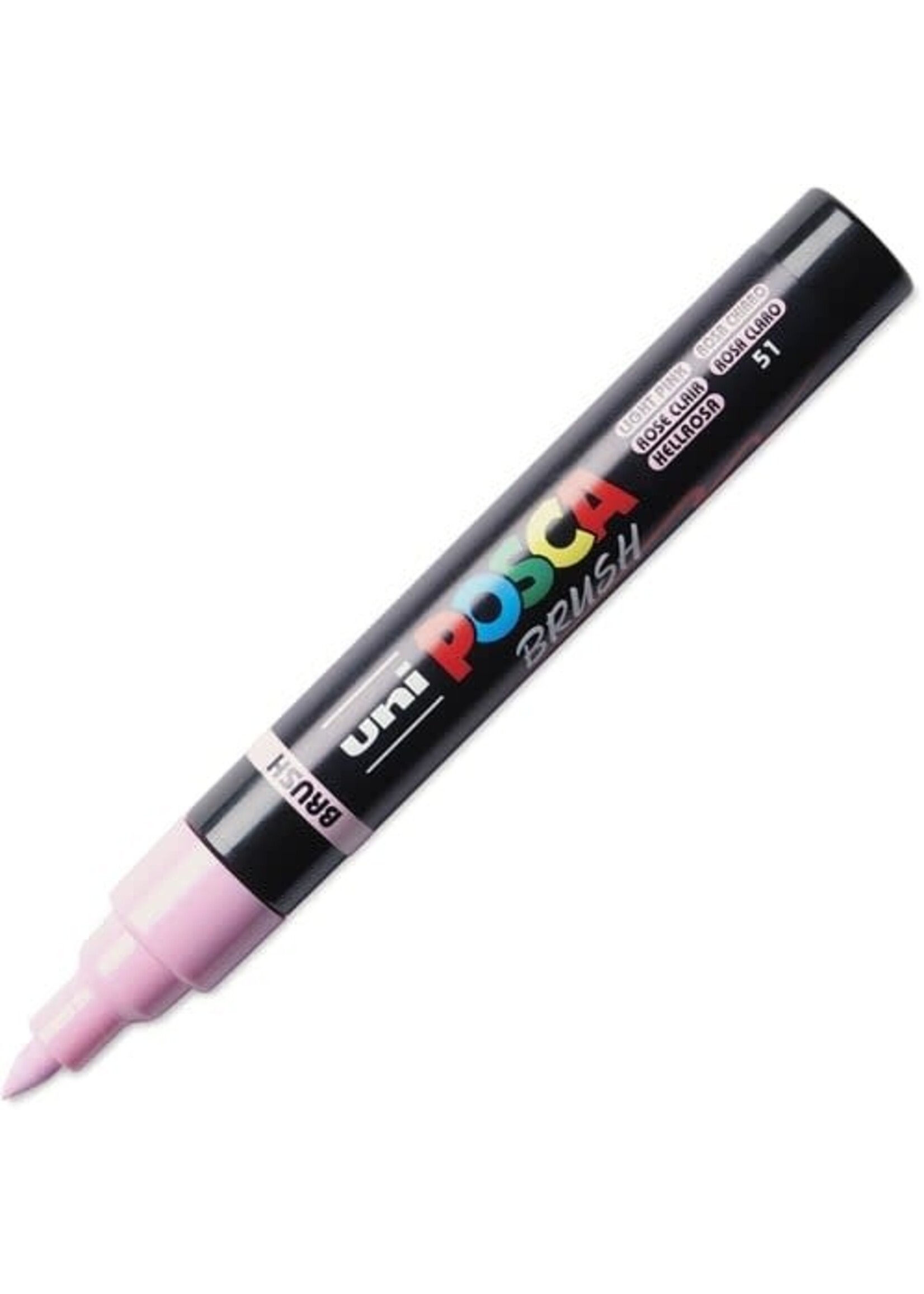 Posca Uni Posca Brushmarker 5M Lichtroze