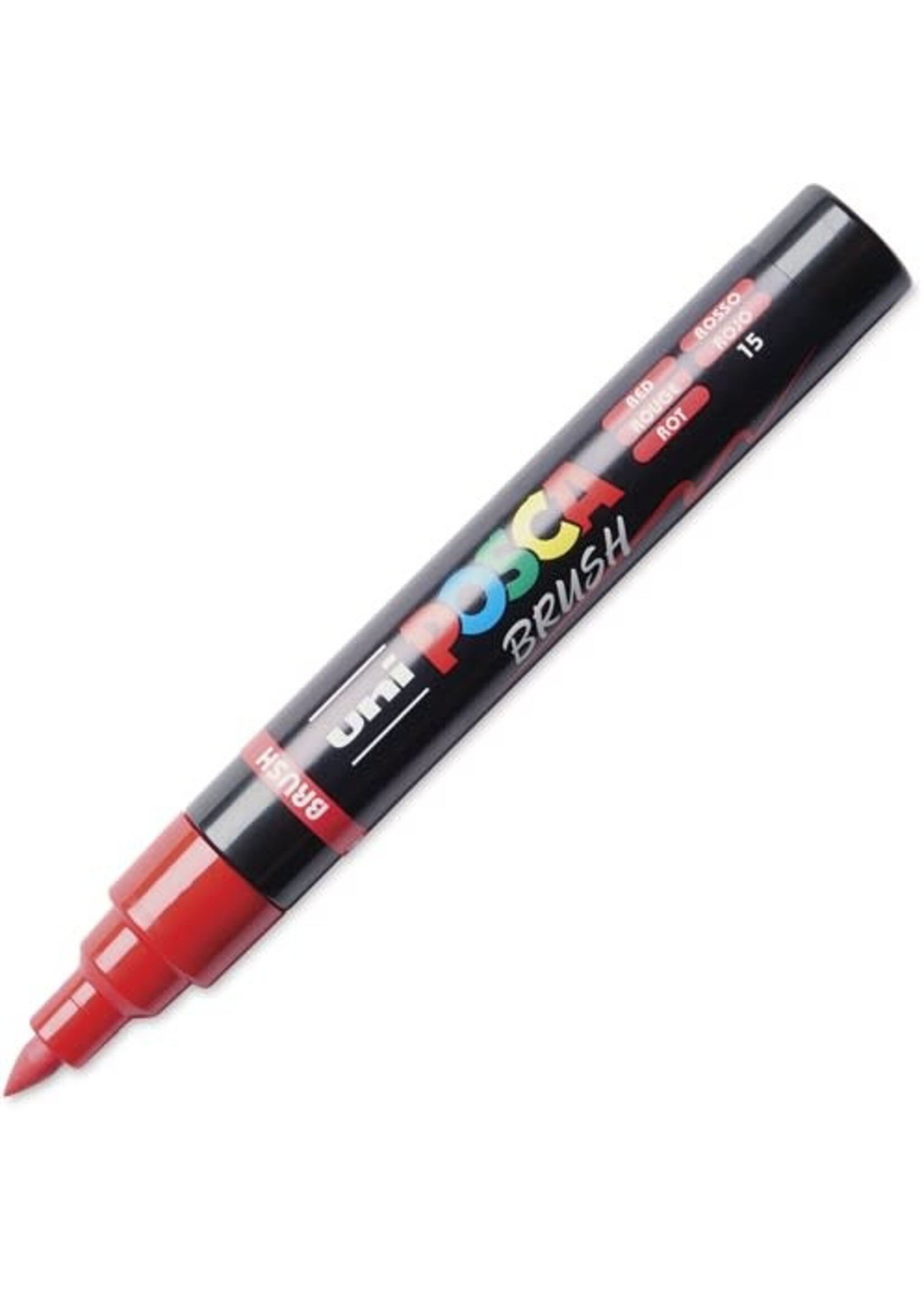 Posca Uni Posca Brushmarker 5M Rood