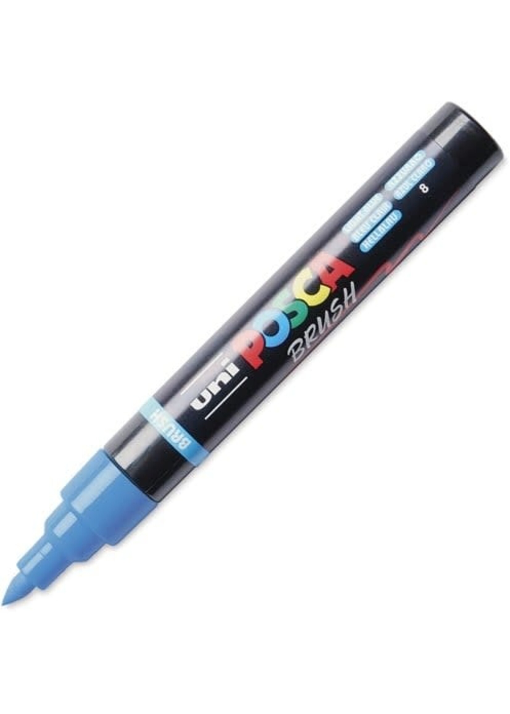 Posca Uni Posca Brushmarker 5M Lichtblauw