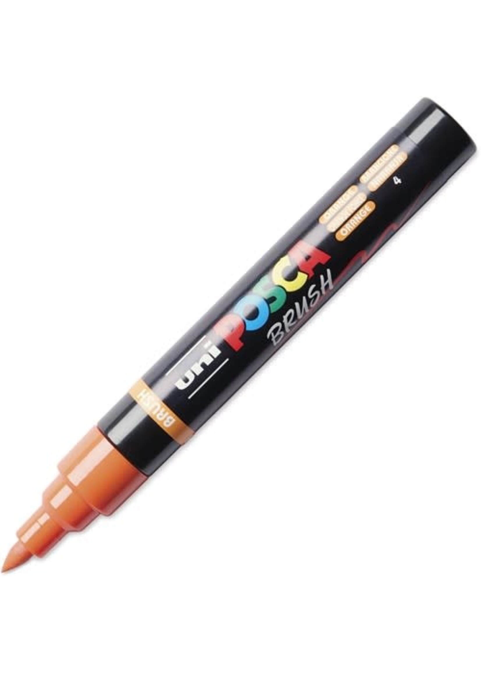 Posca Uni Posca Brushmarker 5M Oranje