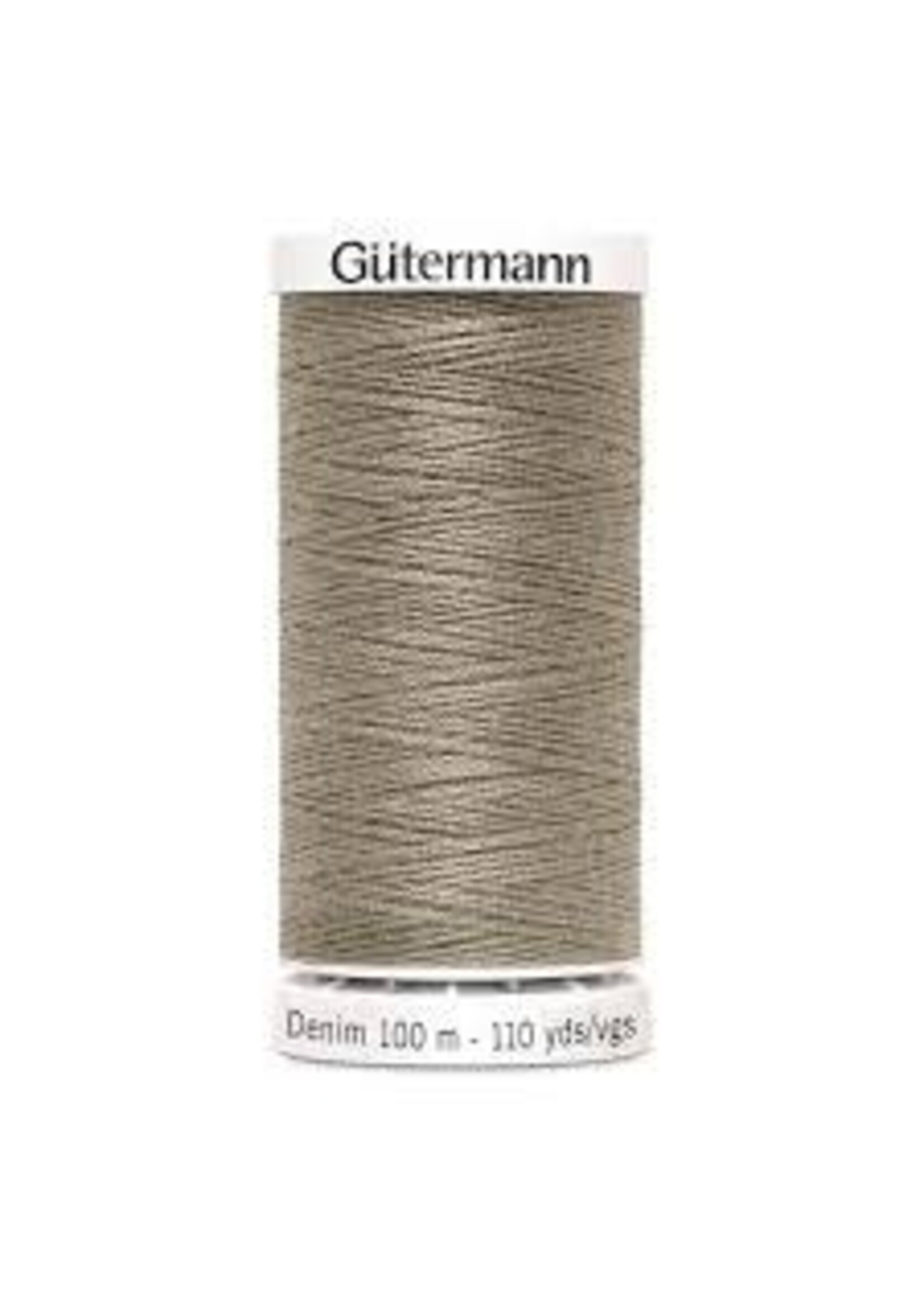 Gutermann Gütermann Denim 100 meter Bruin, Grijs (2430)