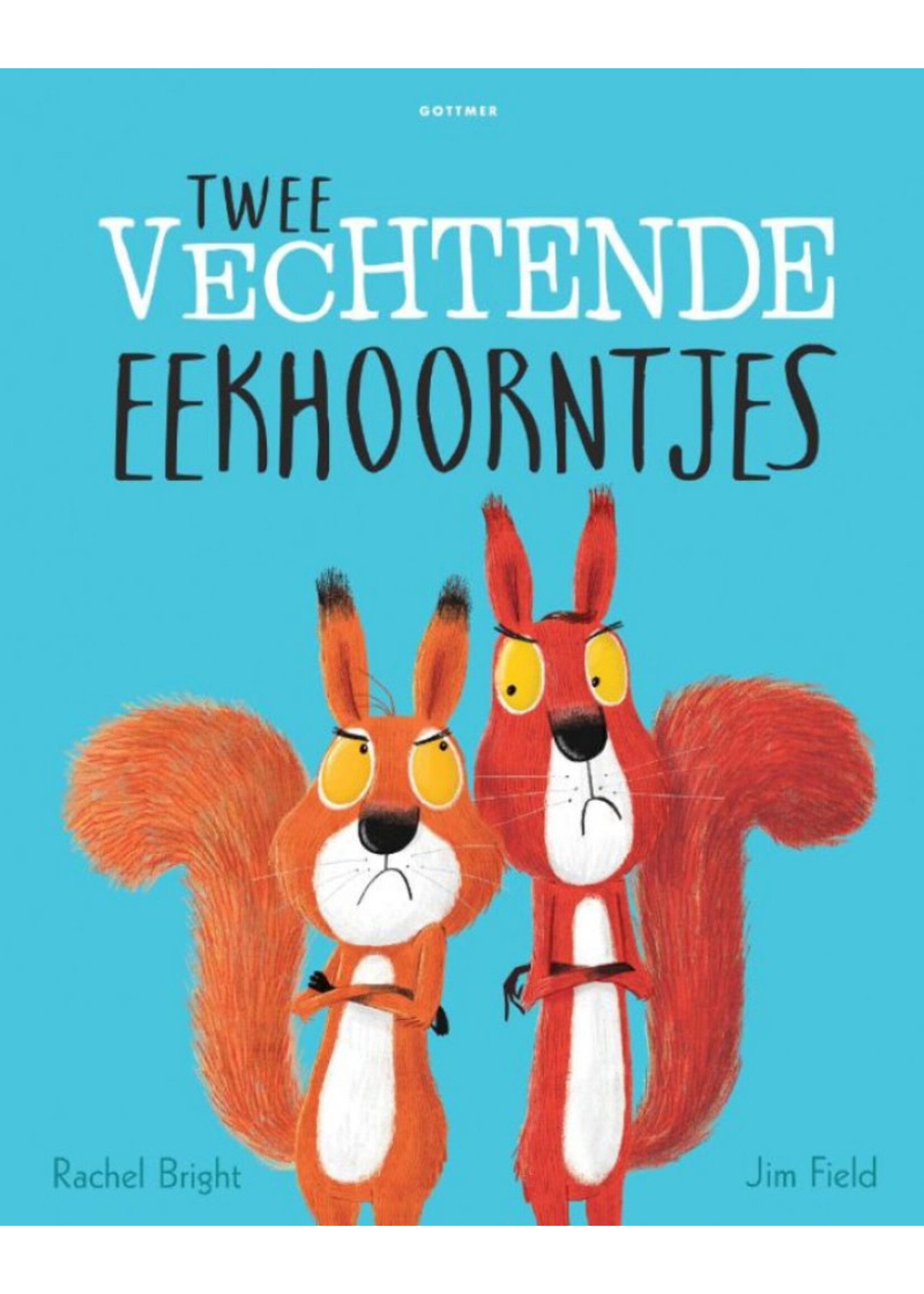 Gottmer Twee vechtende eekhoorntjes Prentenboek