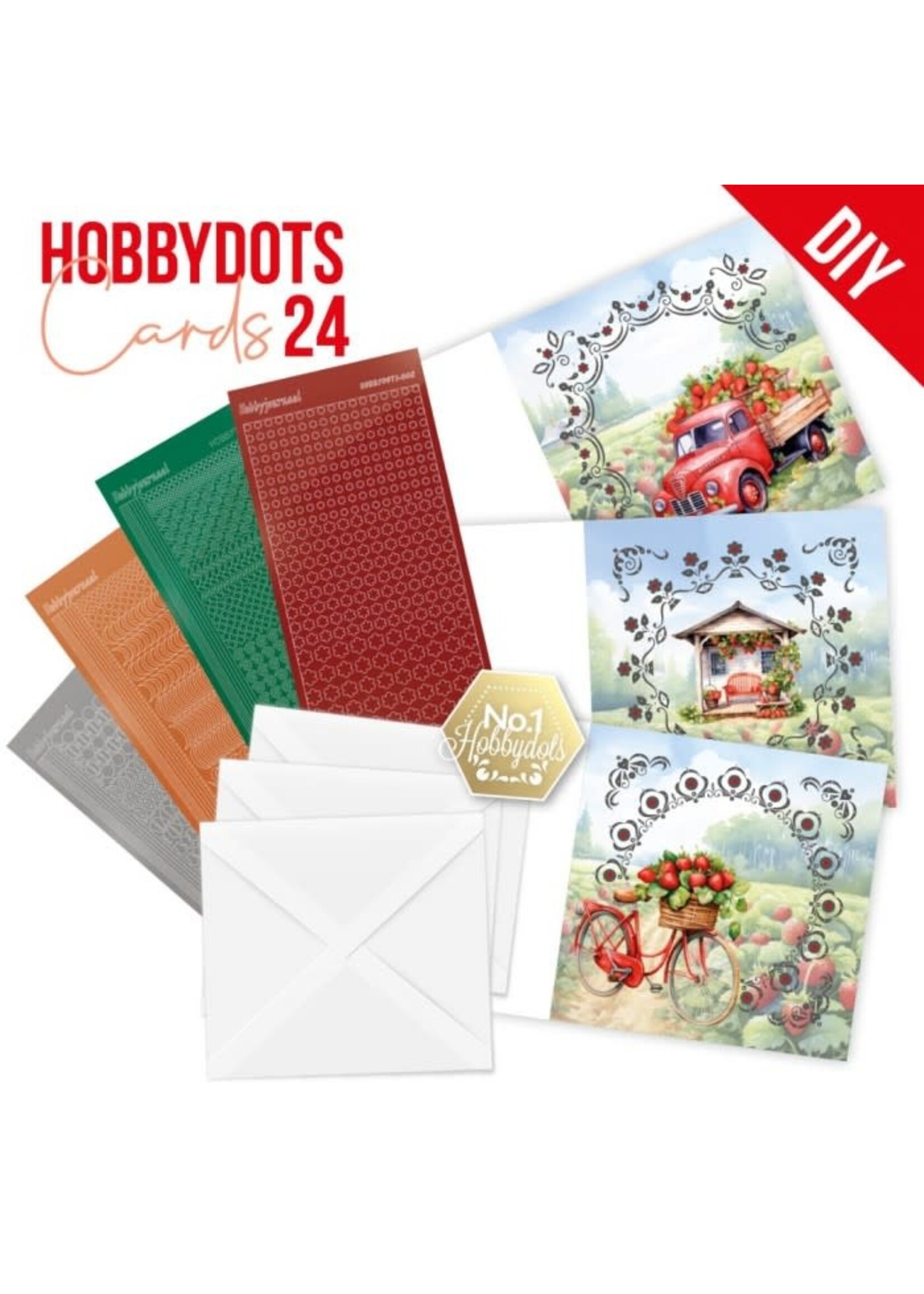 Hobbydots Hobbydots kaartenmaak set N.24