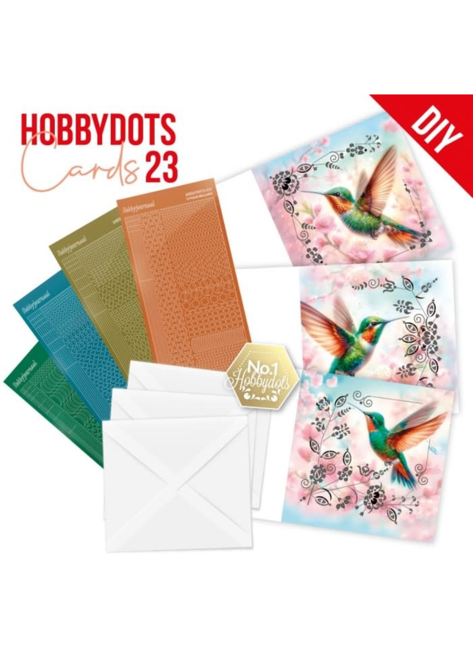 Hobbydots Hobbydots Kaartenmaak set N.23
