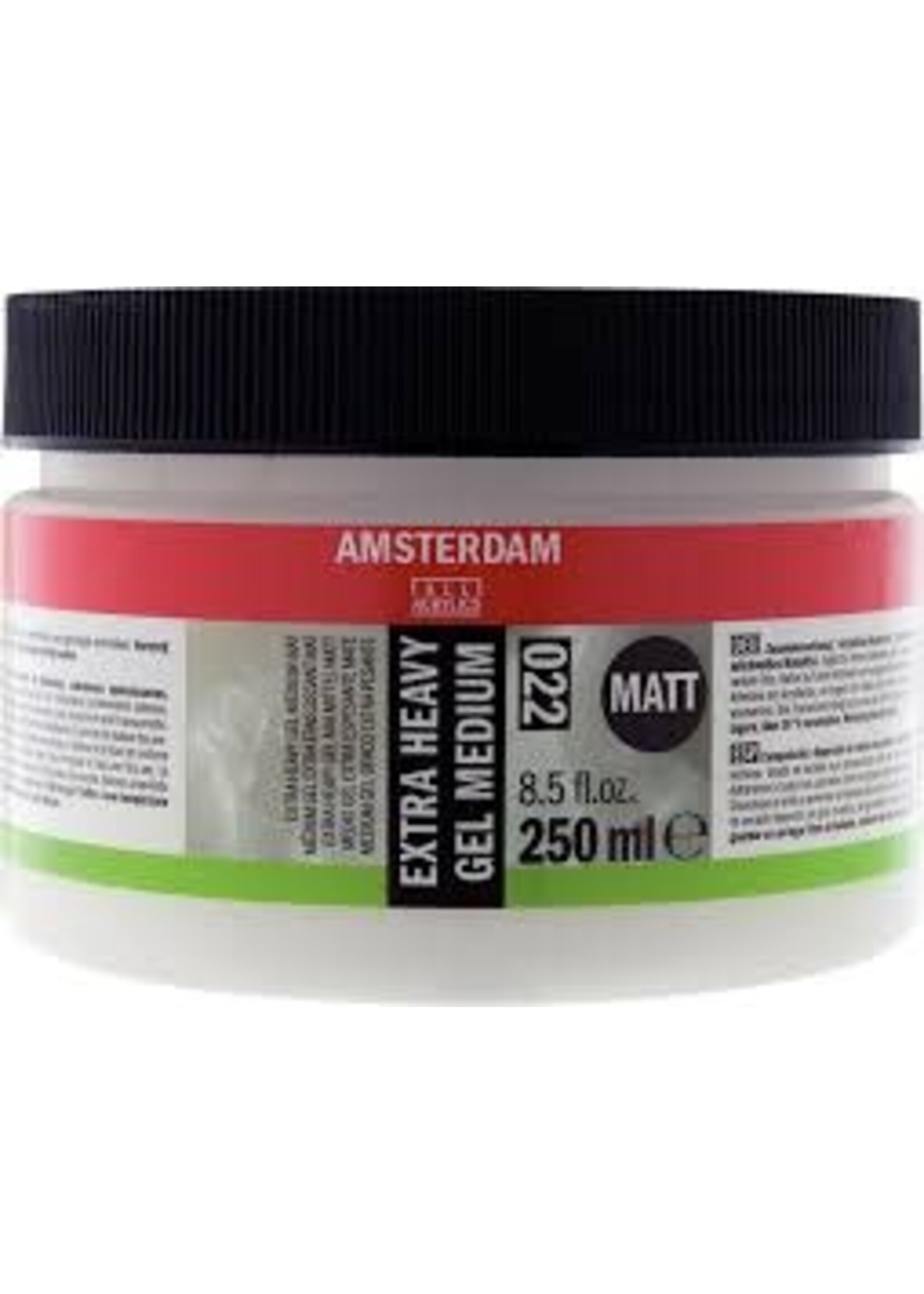 Talens Amsterdam Amsterdam Extra heavy gel medium mat 022 pot 250 ml
