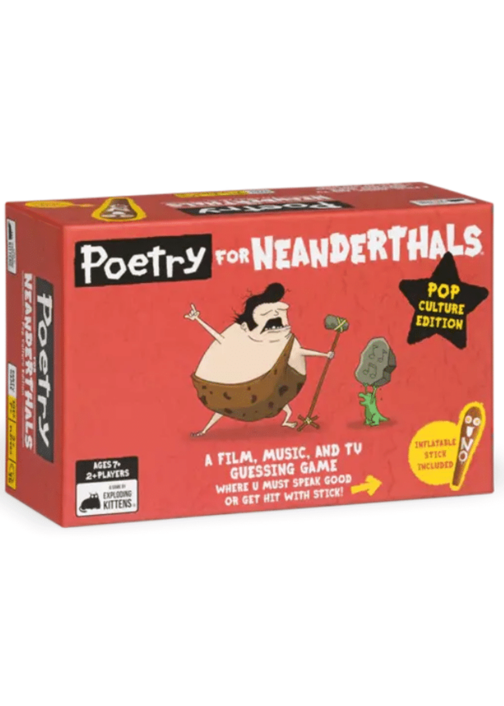 exploding kittens Poetry for Neanderthals Pop Culture Edition