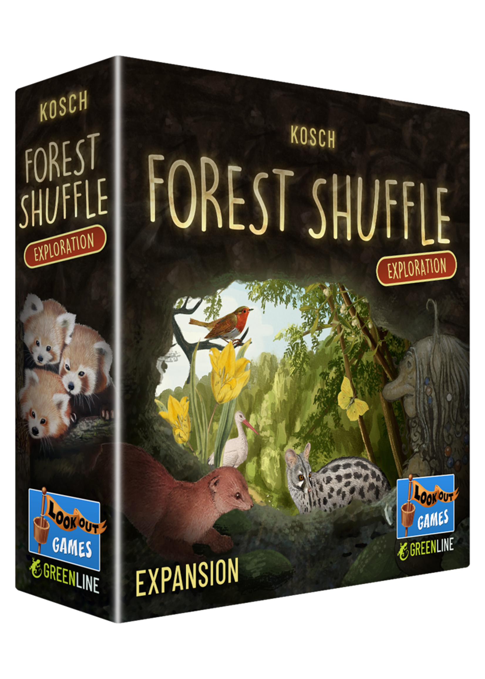 Asmodee Forest shuffle exploration uitbreiding